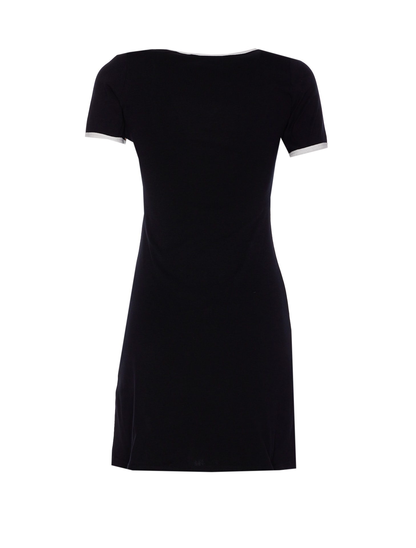 Courrèges Holistic Contrast Jersey Mini Dress