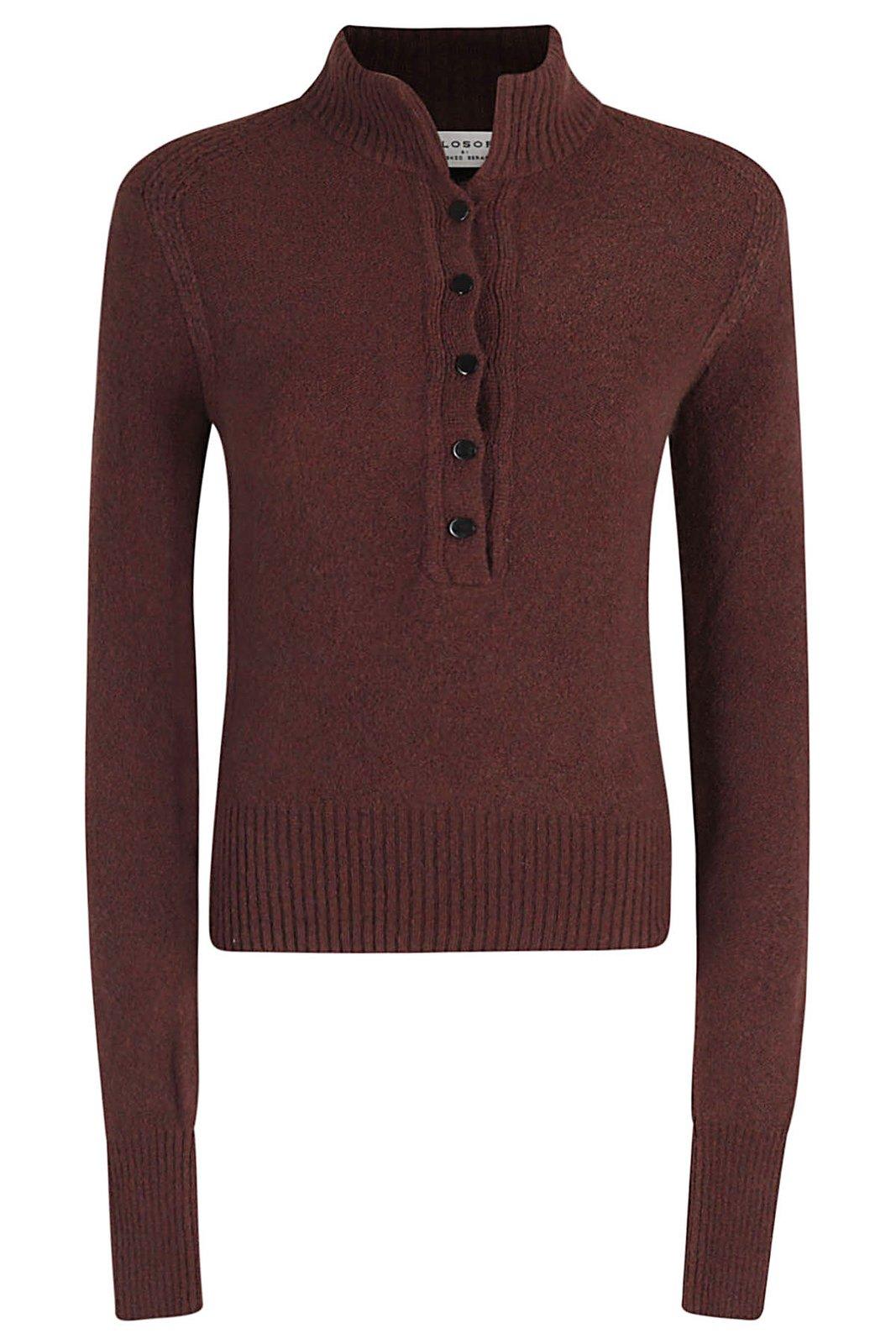 Button Detailed Jumper