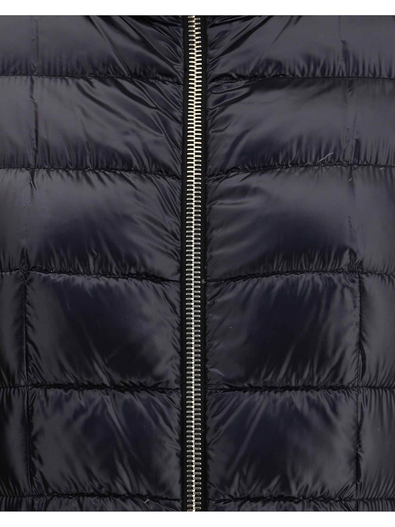 Herno Turtleneck Down Jacket In Black