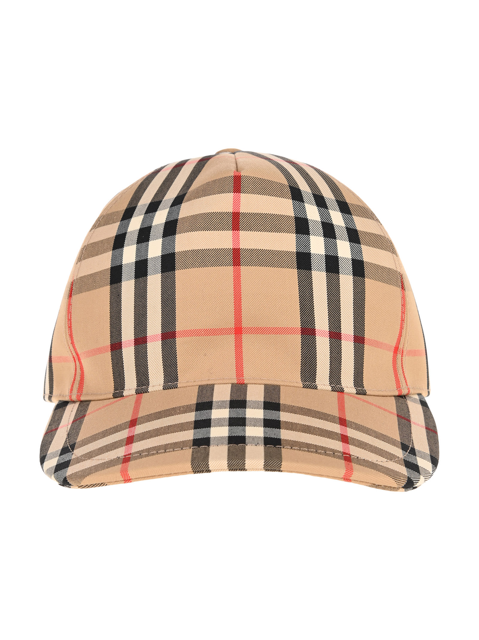 burberry check cap