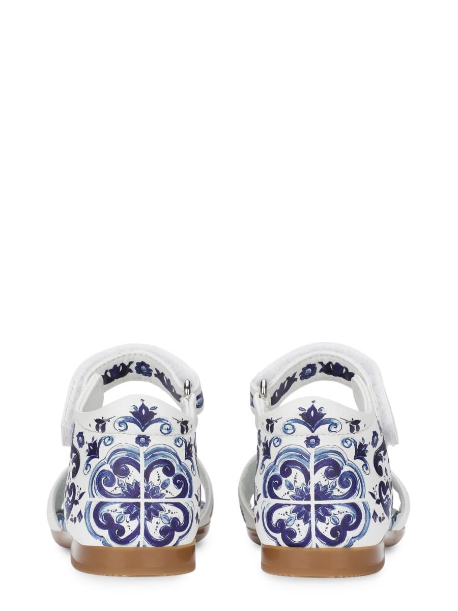 DOLCE & GABBANA AZULEJOS SANDAL 