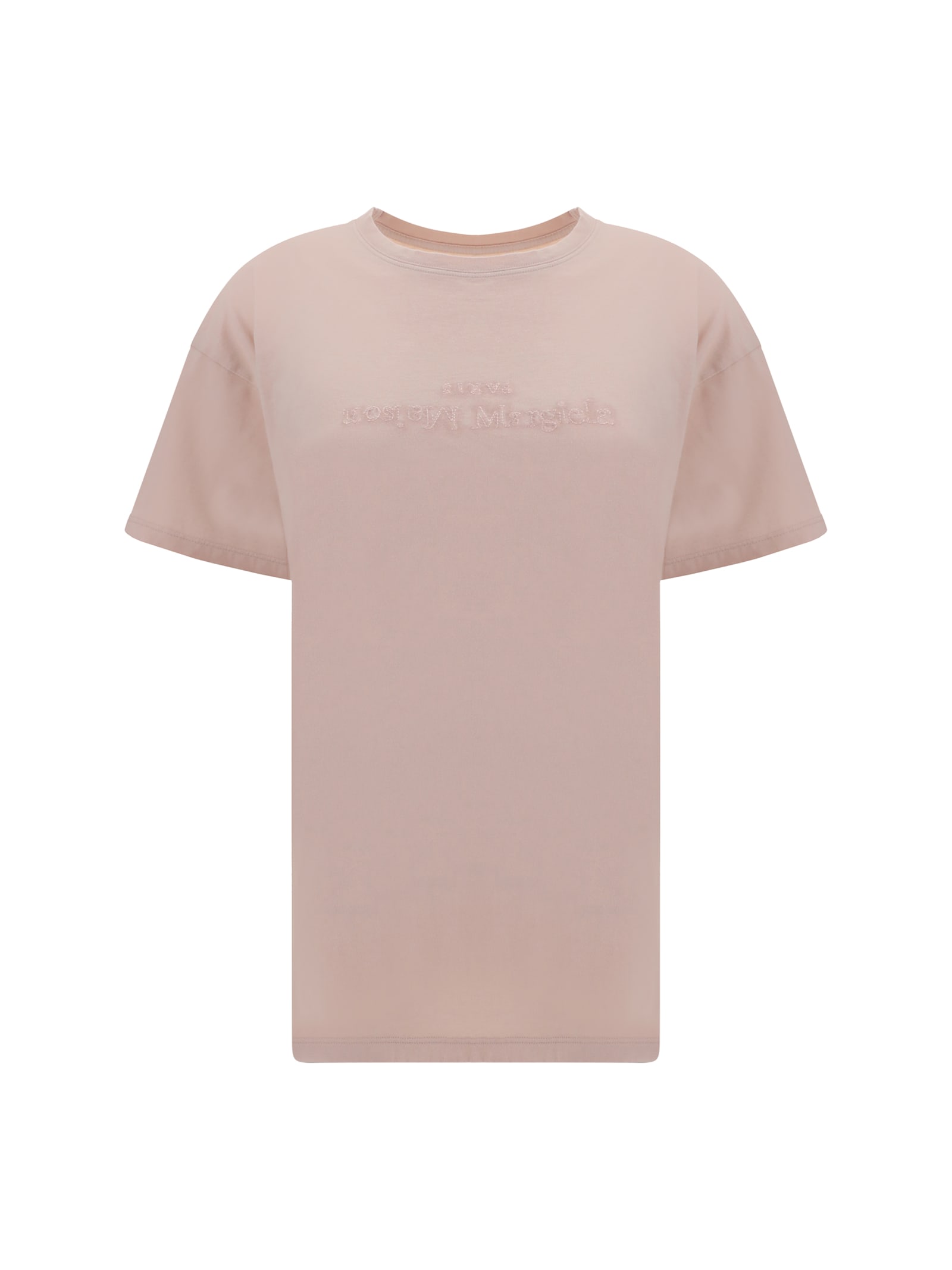 Shop Maison Margiela T-shirt In Buff