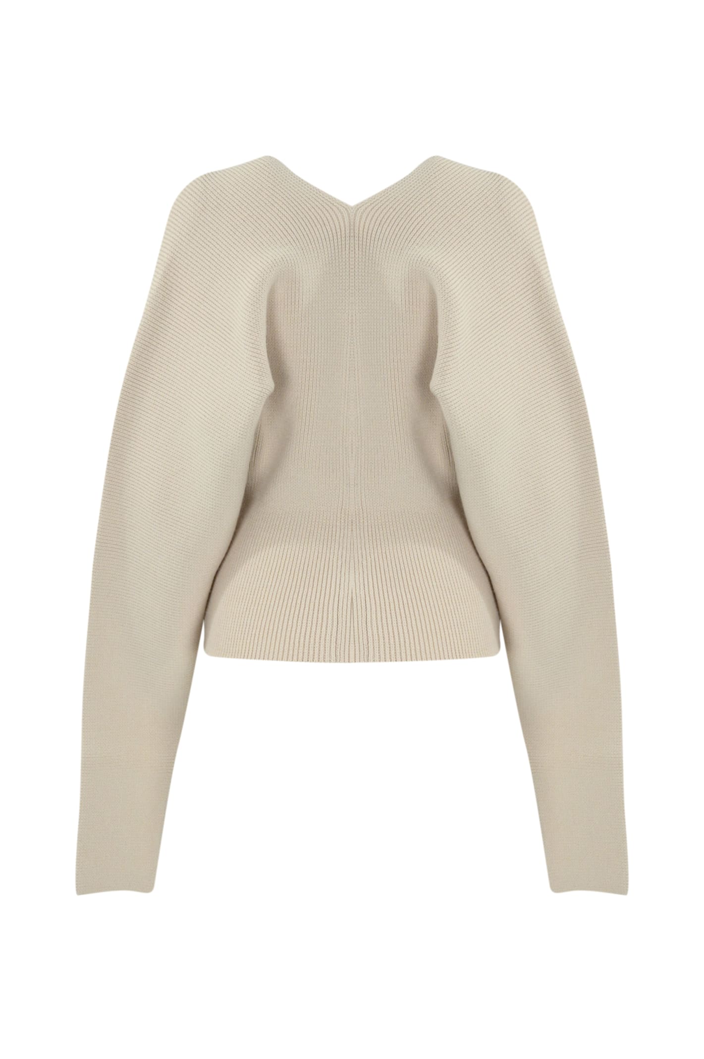 Shop Philosophy Di Lorenzo Serafini Virgin Wool Sweater In Avorio