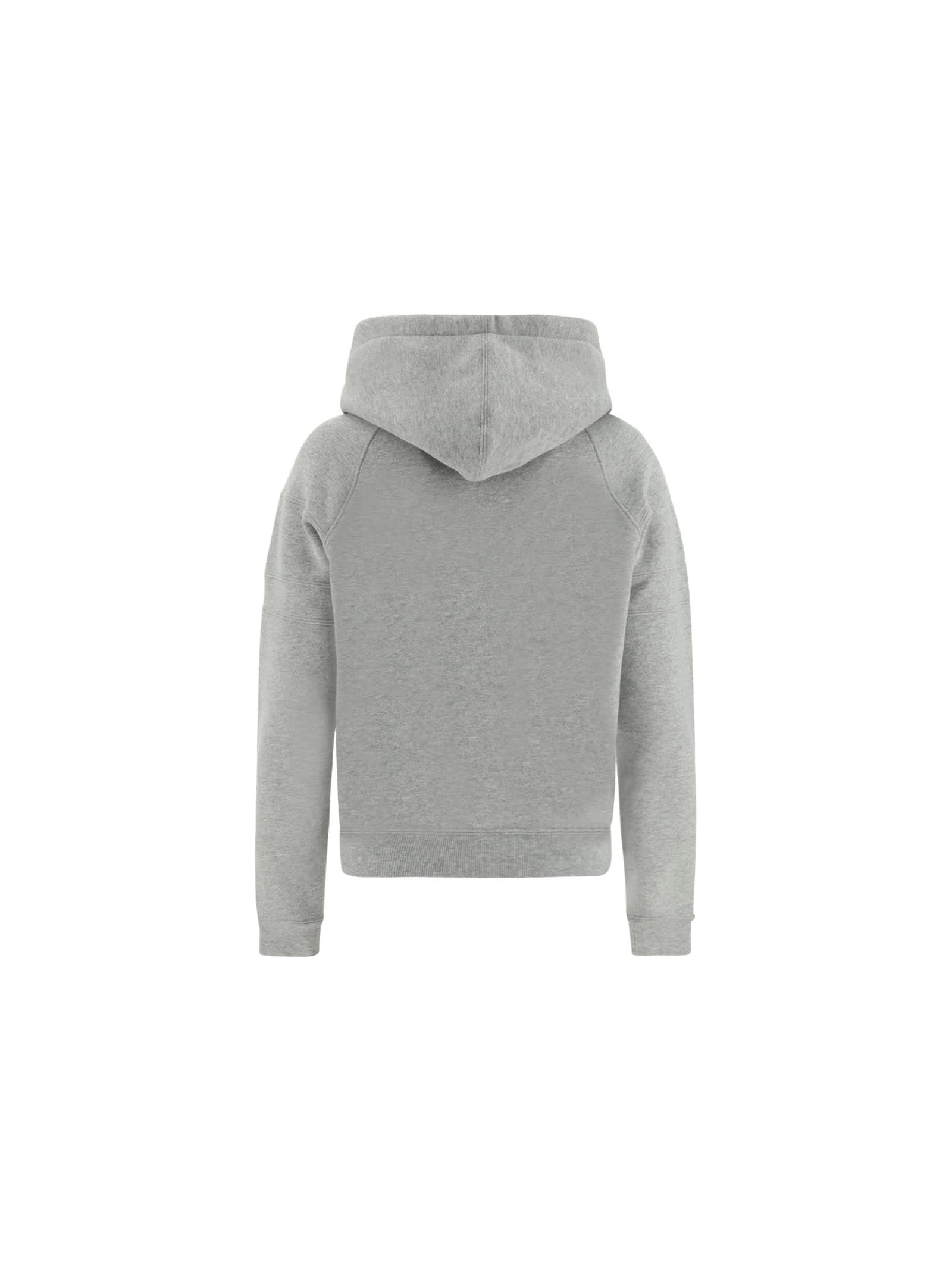 Shop Saint Laurent Hoodie In Grey