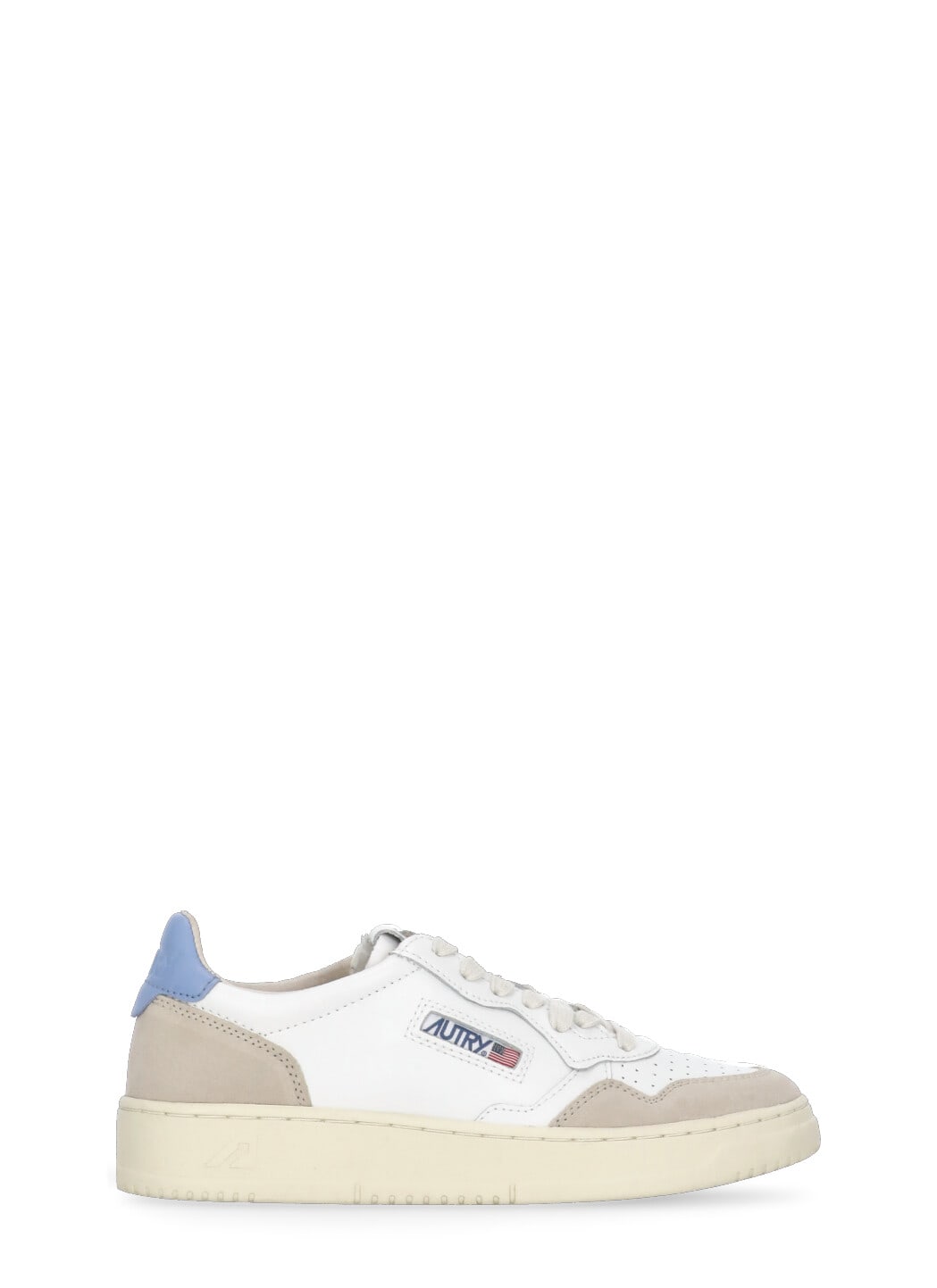 Autry Logo-patch Low-top Sneakers In White