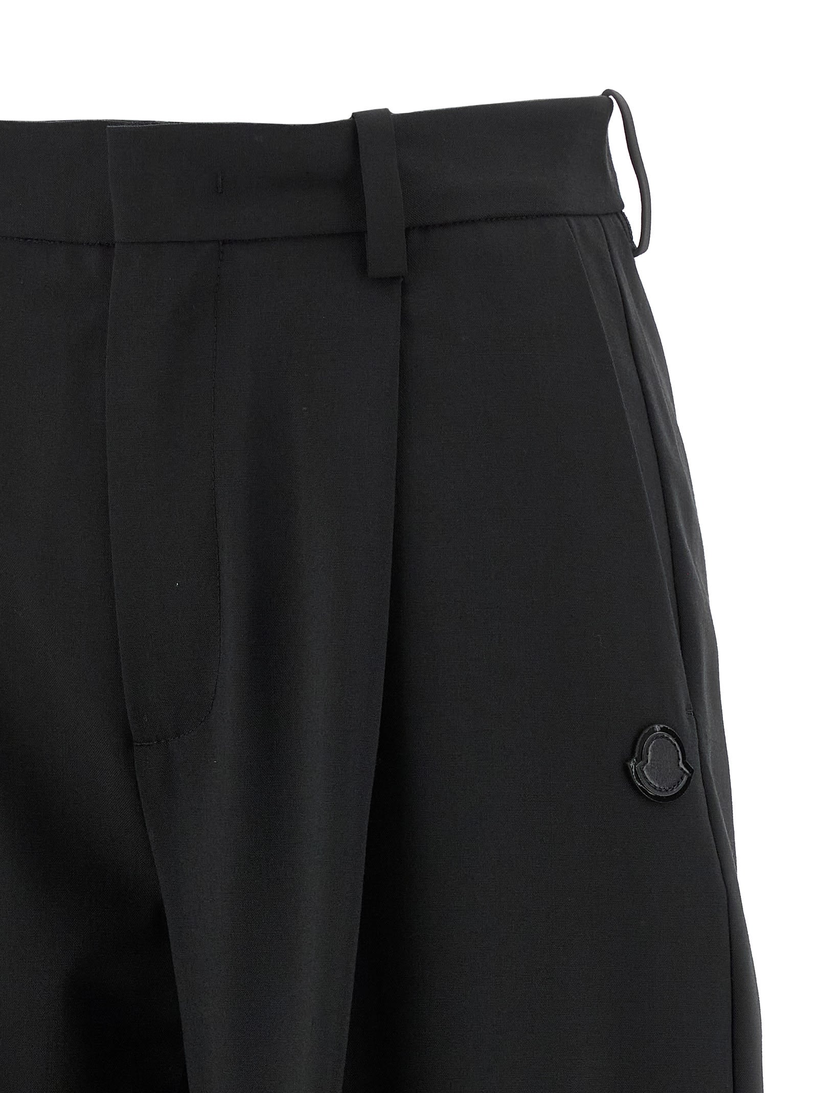 Moncler Genius Edward Enninful Collaboration Trousers In Black