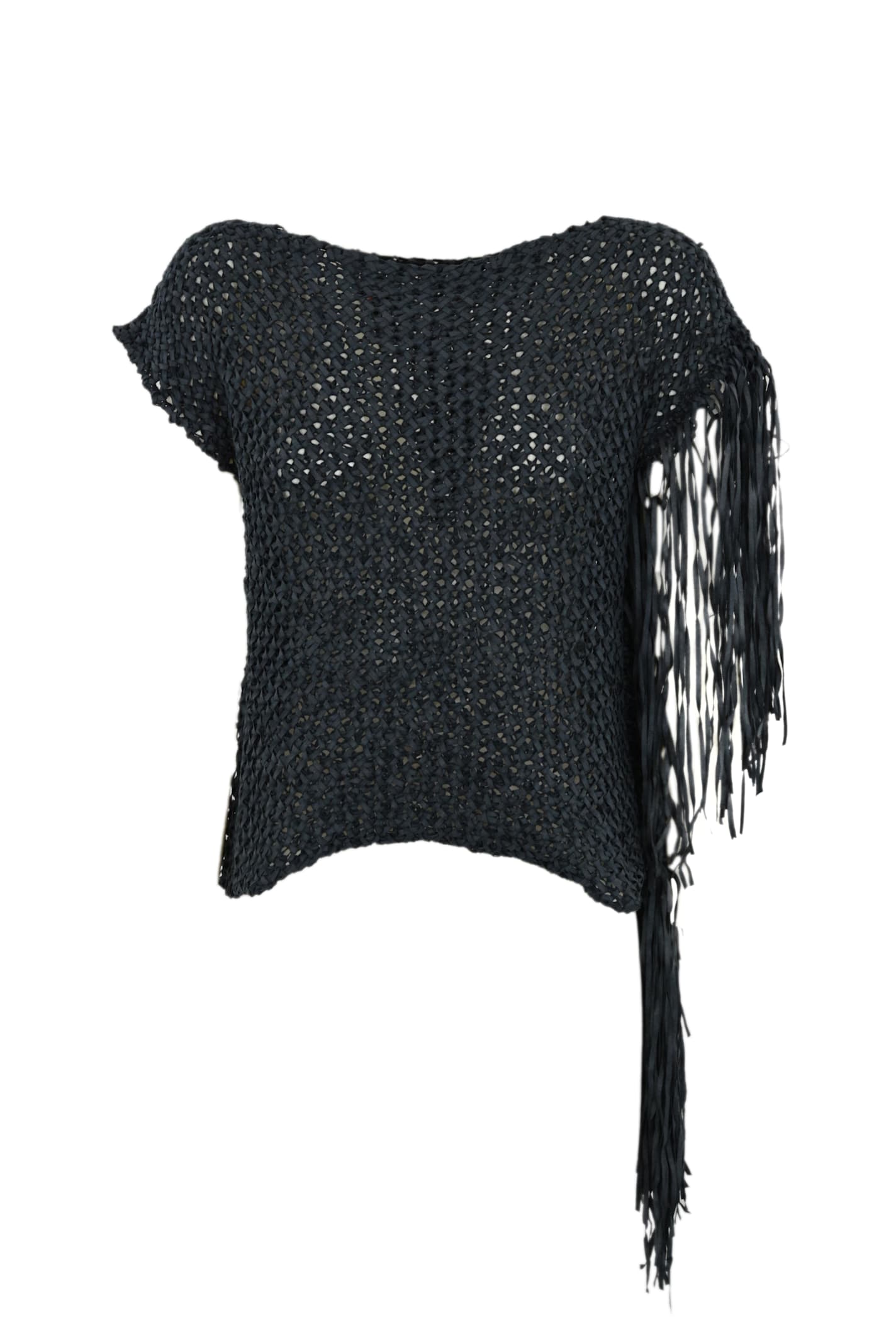 Crochet Top With Fringes