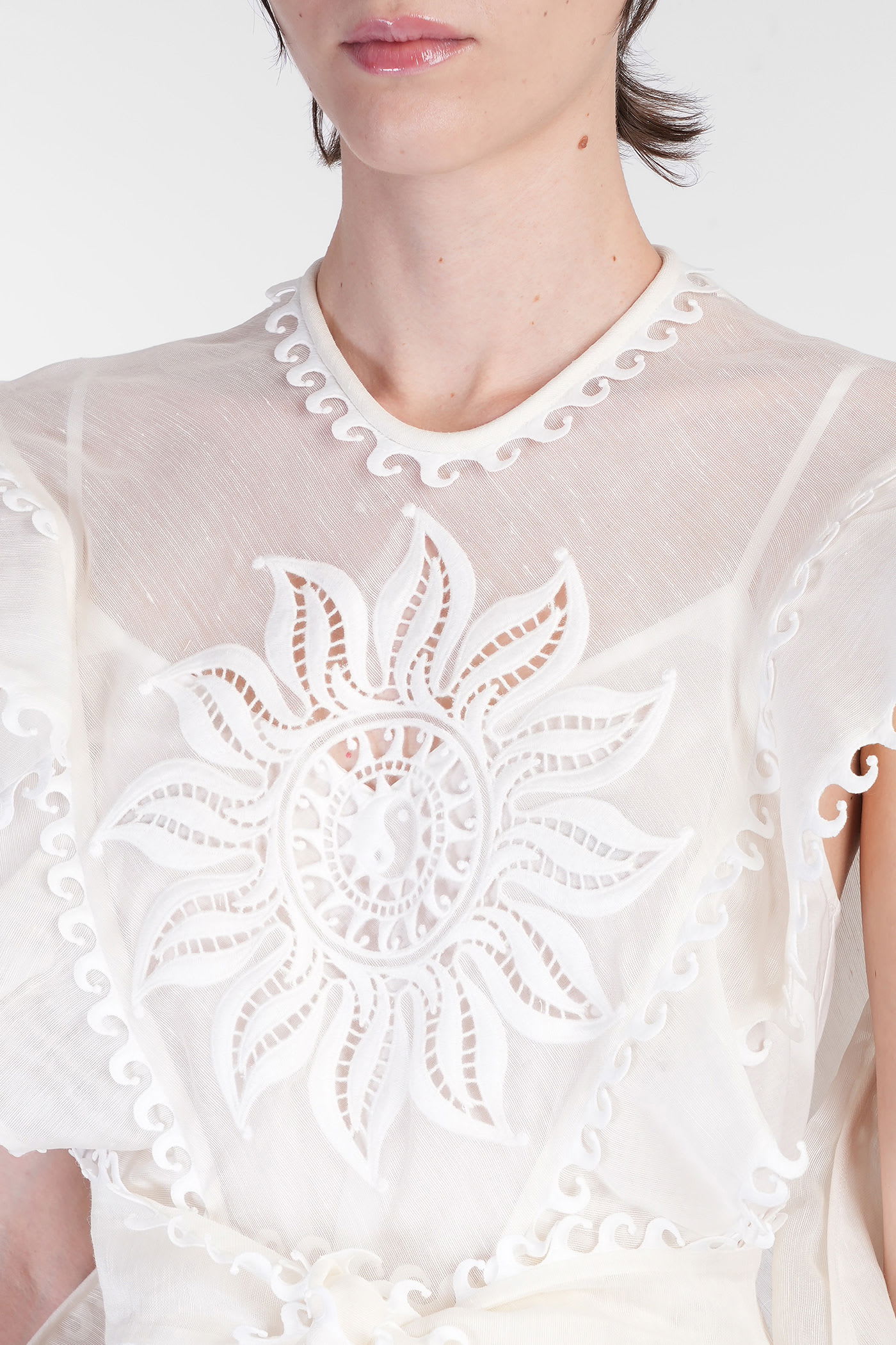 Zimmermann In White Linen In White