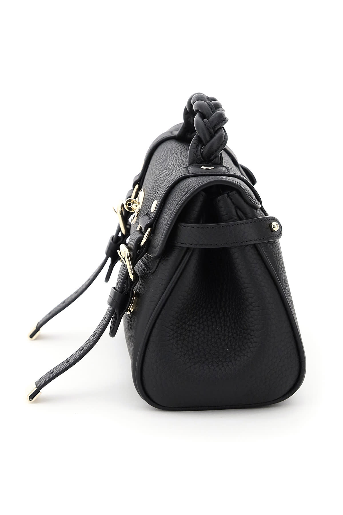 Shop Mulberry Alexa Mini Bag In Black