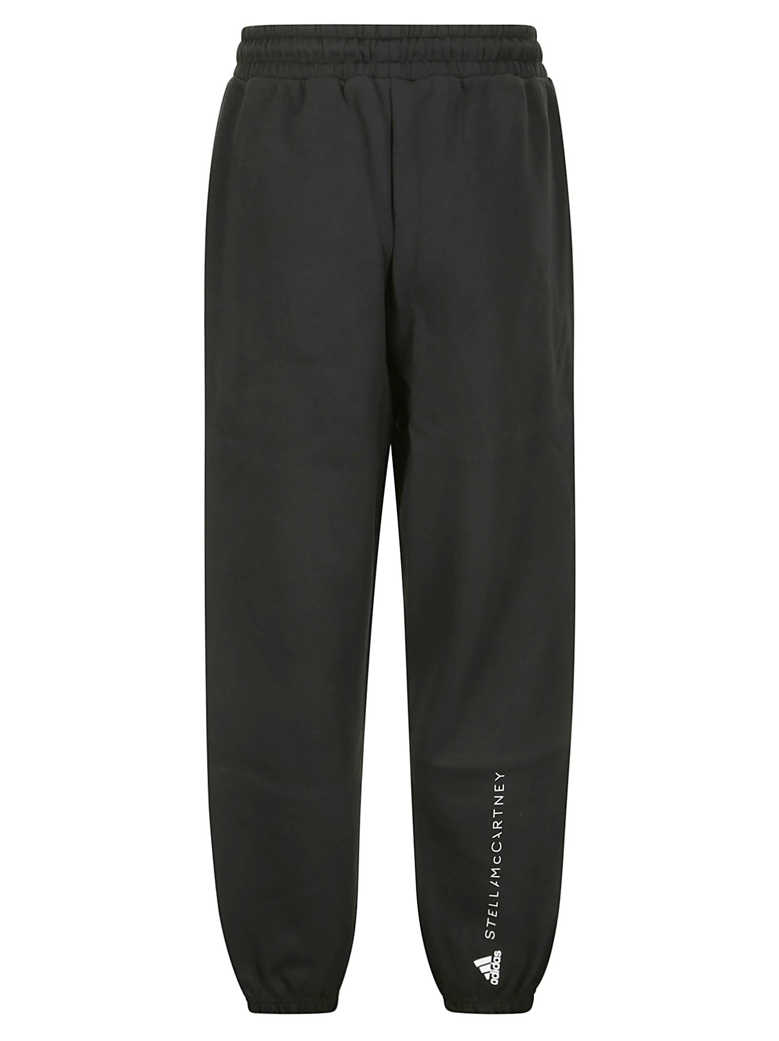 Shop Adidas By Stella Mccartney Sweatpant In Black/white