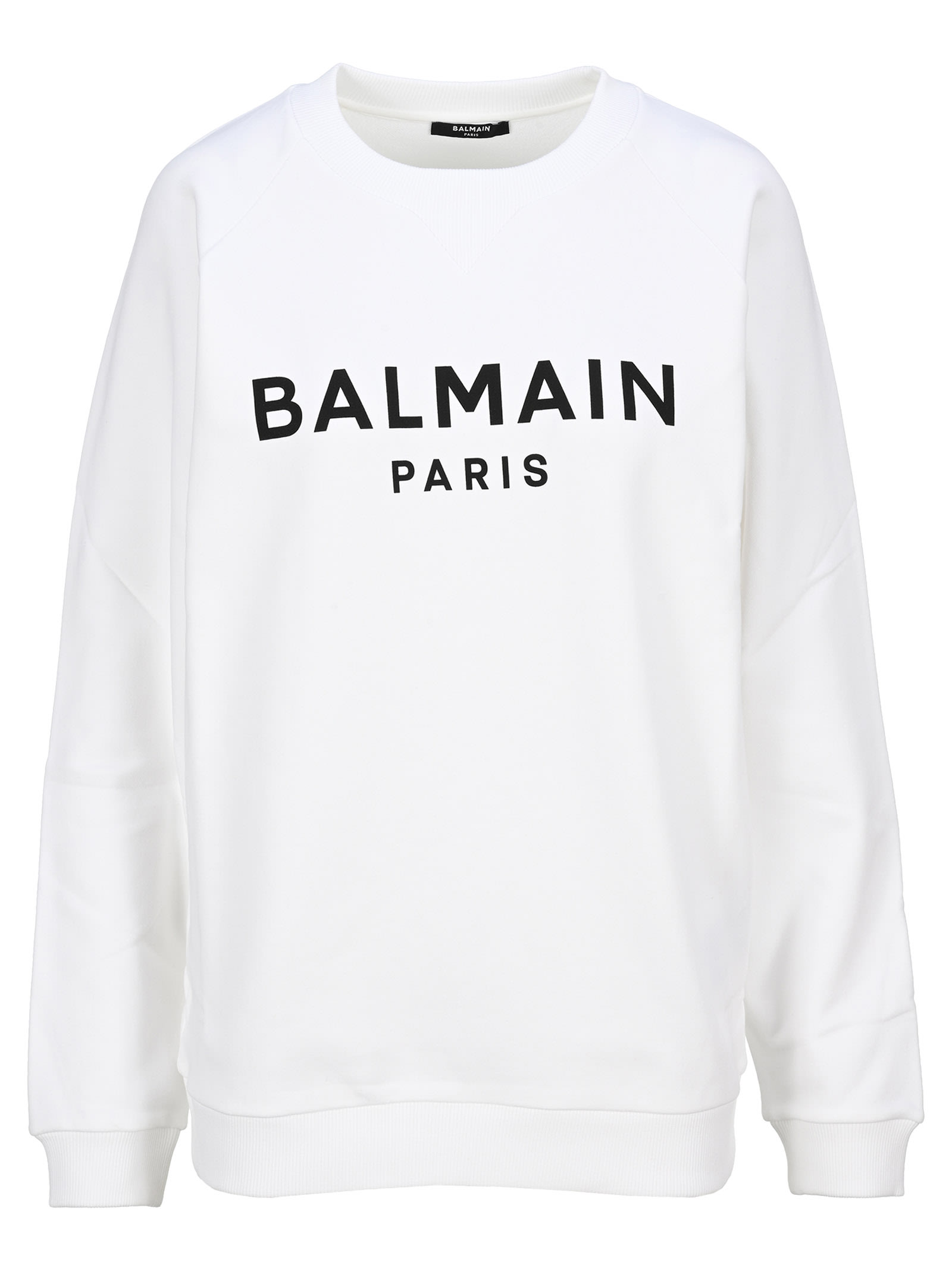 balmain logo hoodie