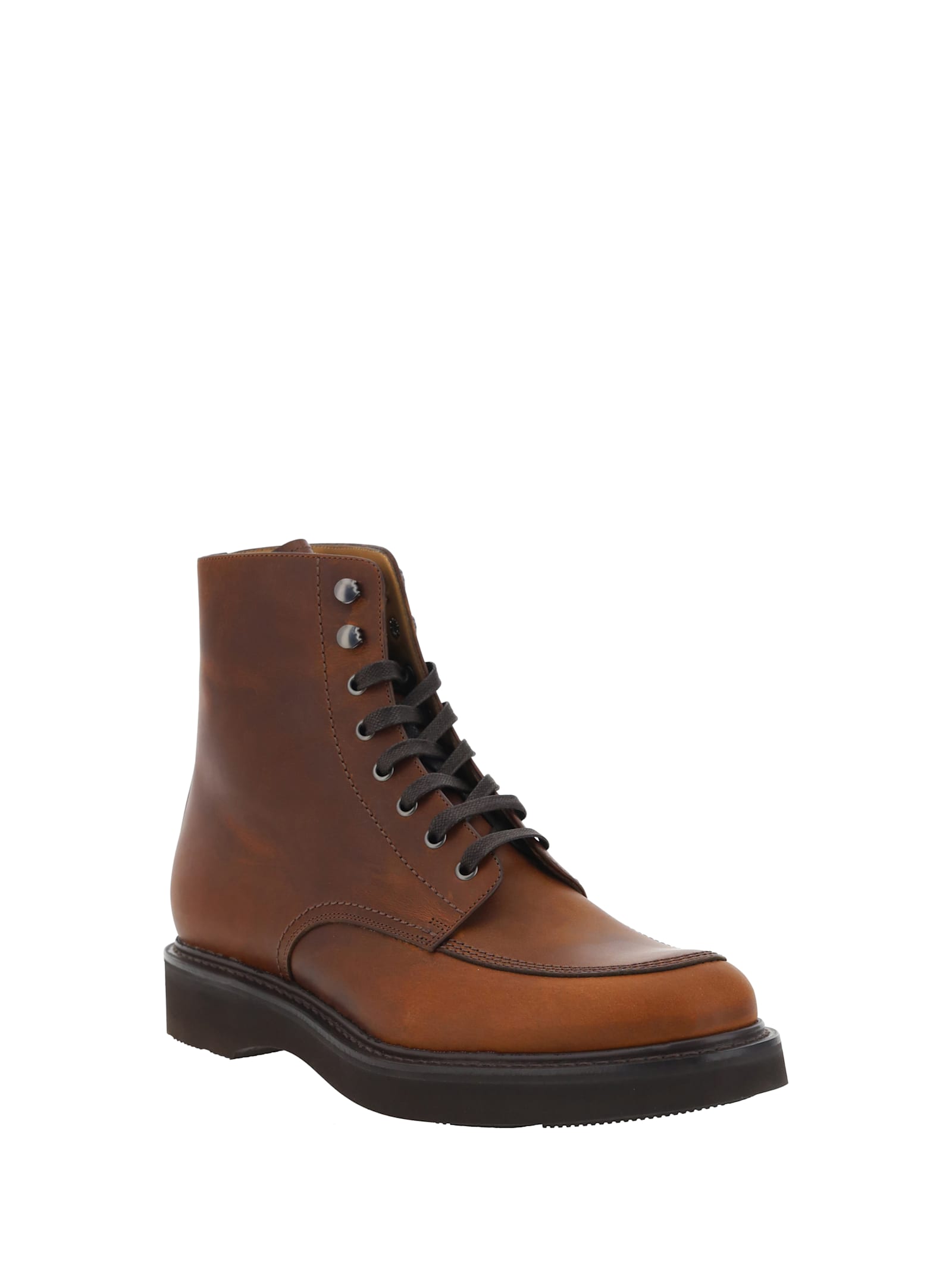 Shop Church's Ankle Boots In Cognac