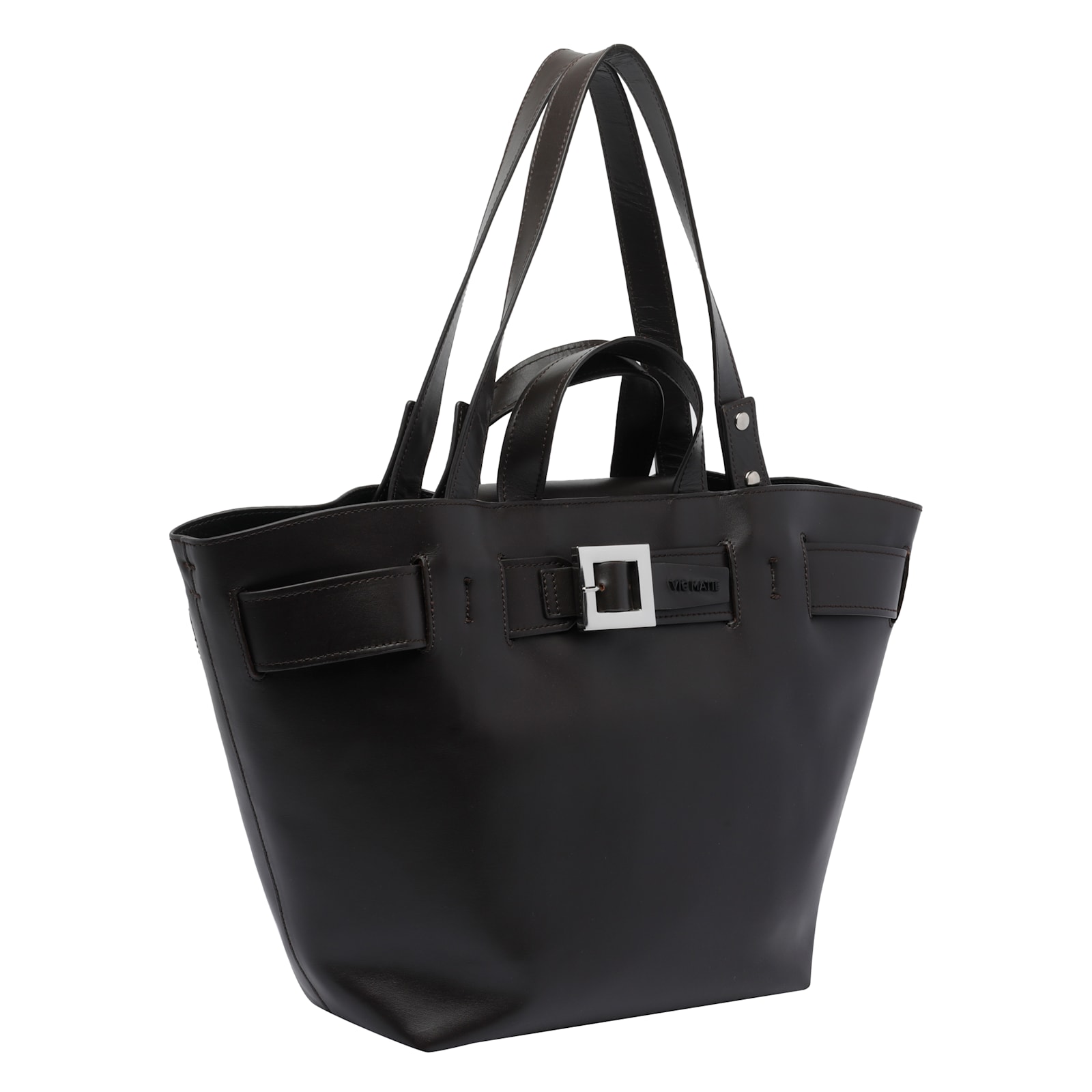 Vic Matie Bardo Tote Bag In Brown