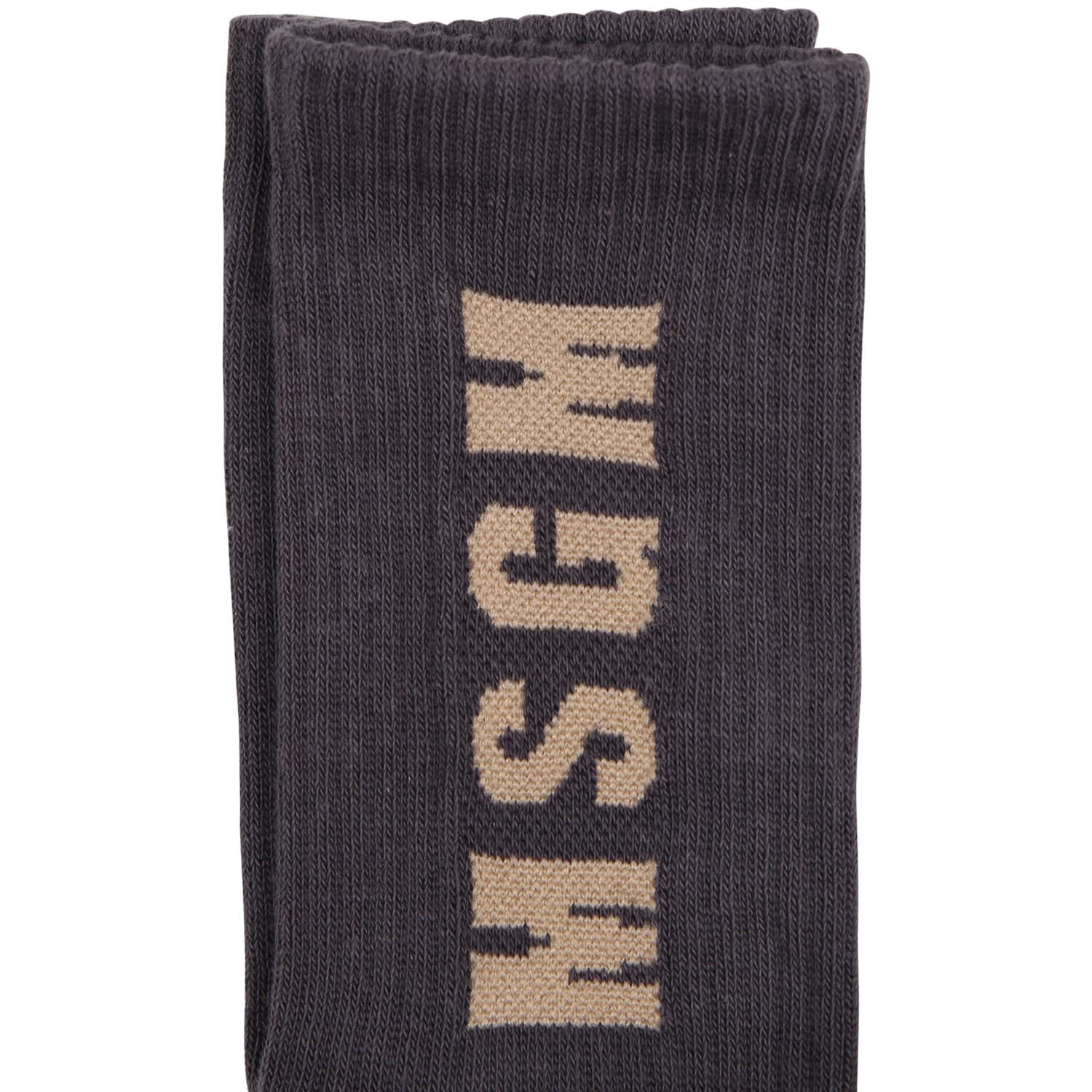 Shop Msgm Gray Socks For Kids With Logo In Grey