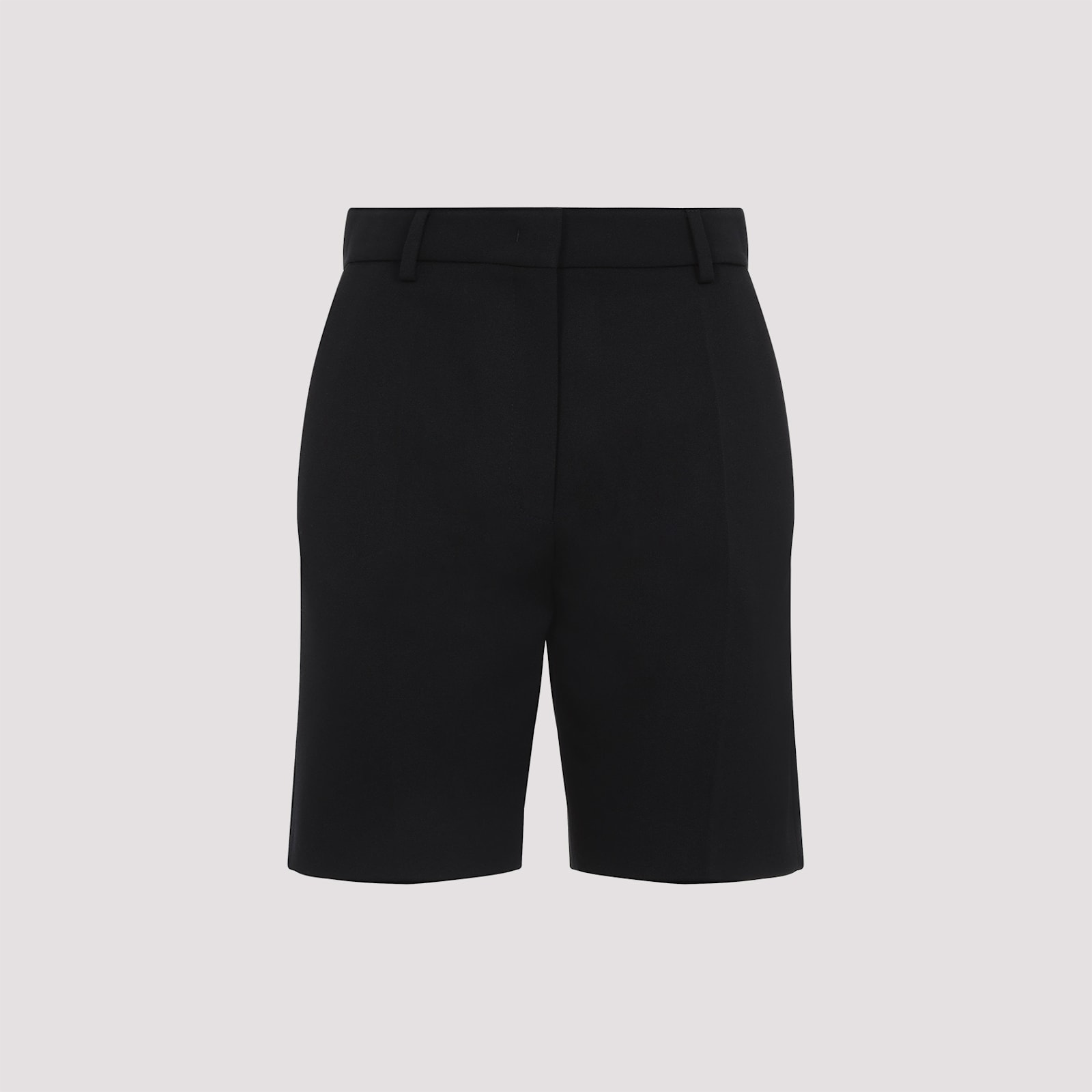 Shop Valentino Grisaille Bermuda Shorts In No Nero