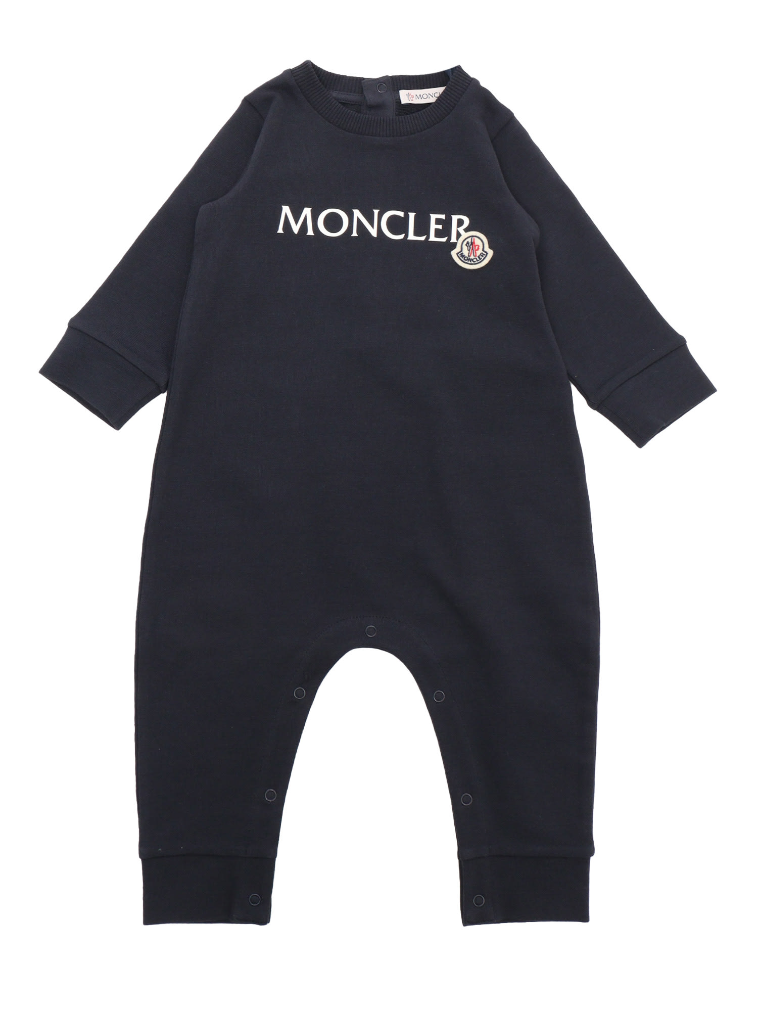 Moncler Babies' Blue Romper