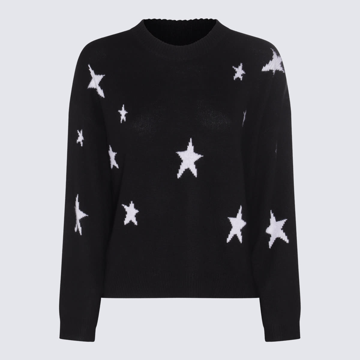 Black Wool Knitwear