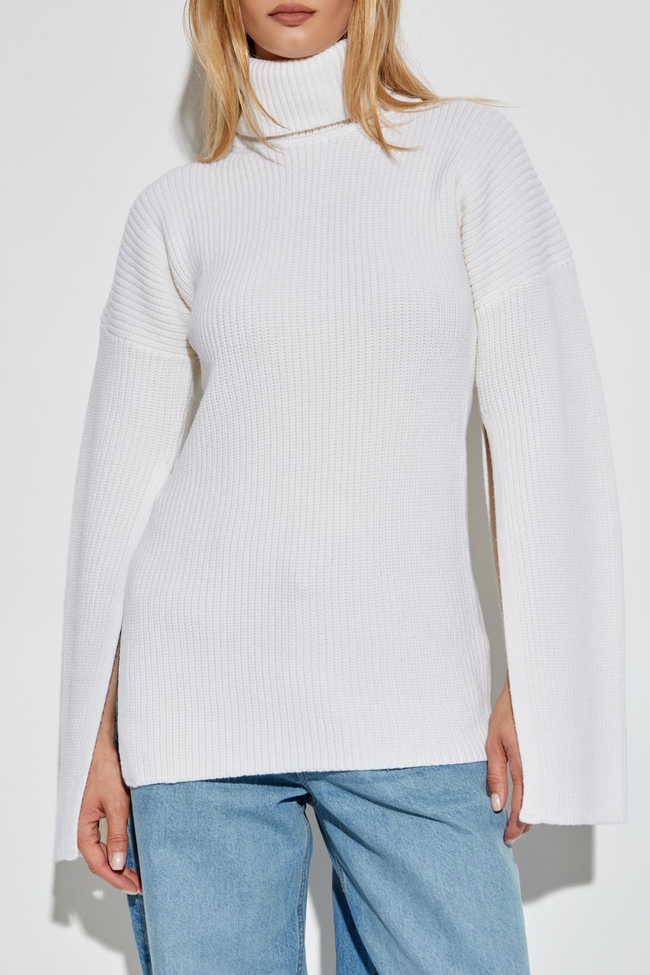 Totême Toteme Wool Turtleneck In White