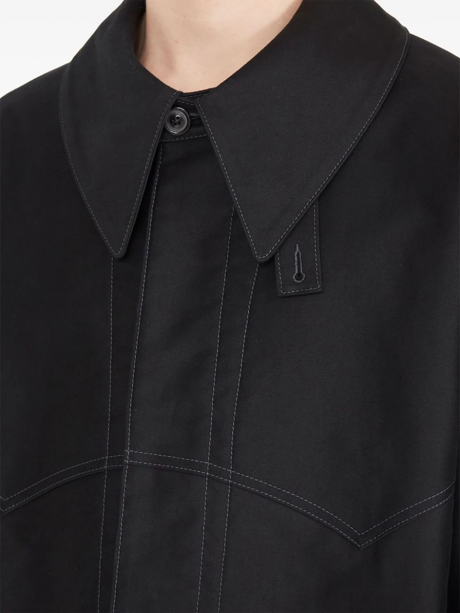 Shop Maison Margiela Coats Black