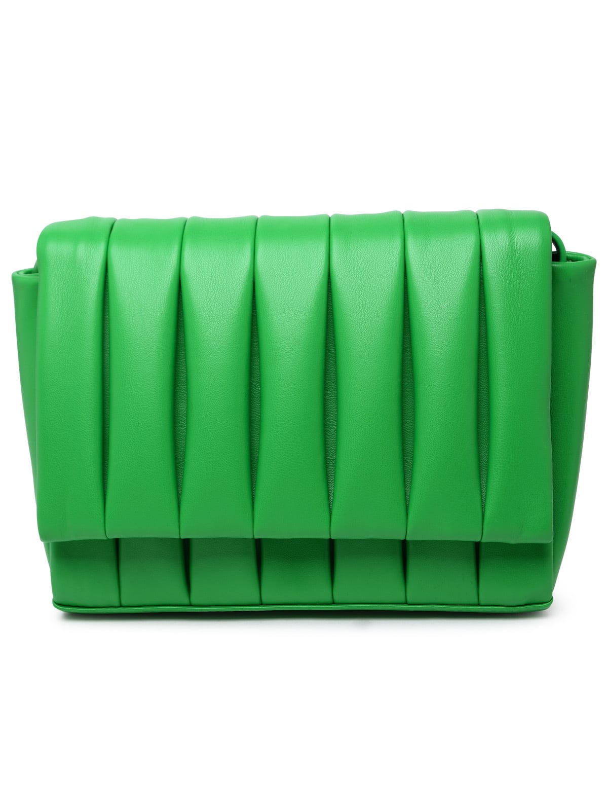 Shop Themoirè Feronia Green Vegan Leather Bag