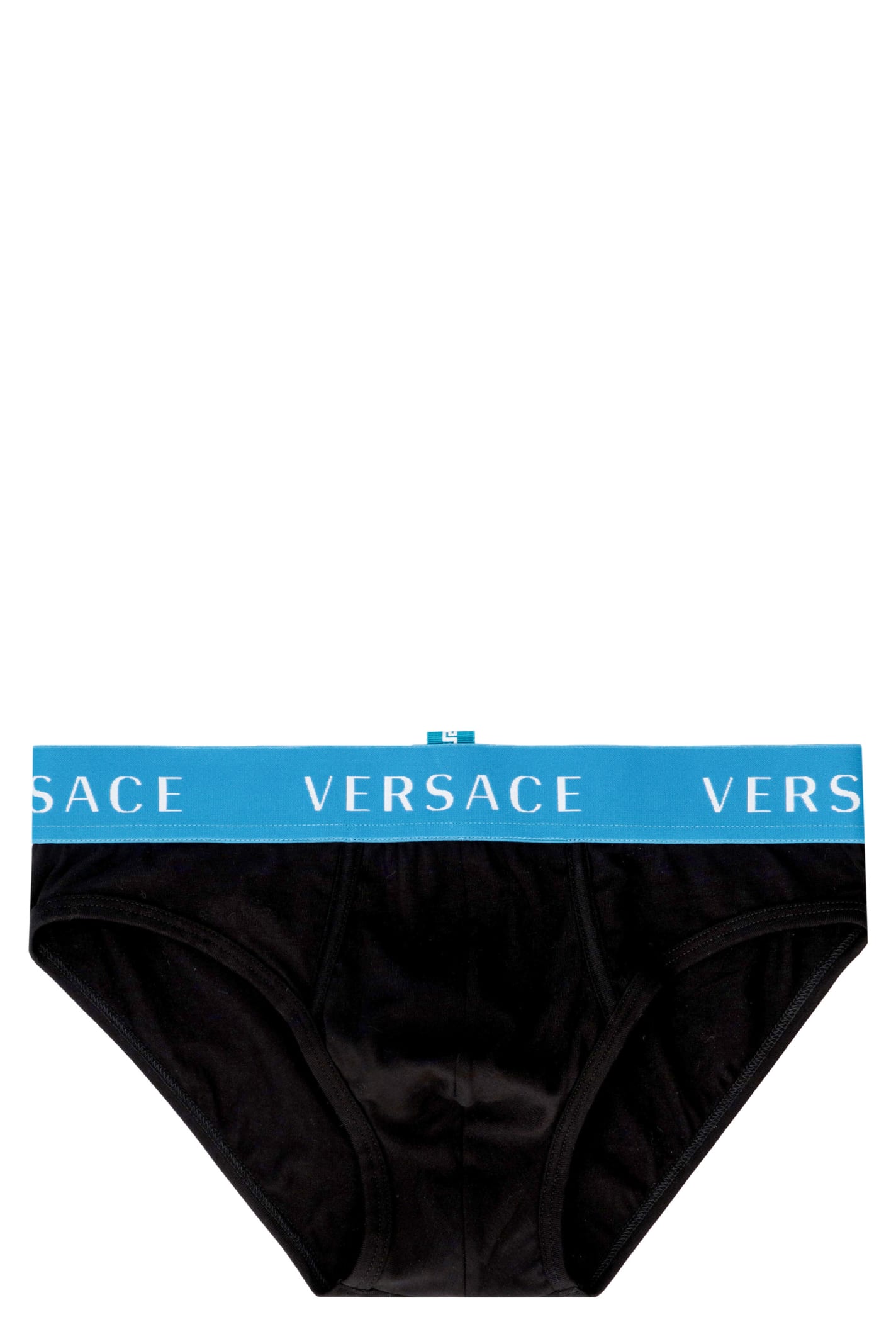 VERSACE COTTON PANTIES WITH ELASTIC BAND,AUU12043AC00058 A1008