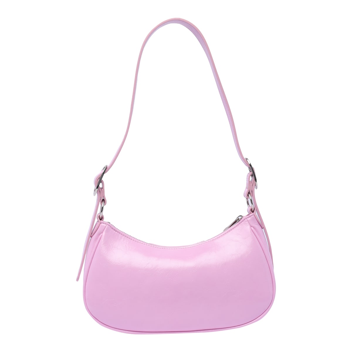 Shop Liu •jo Logo Shoulder Bag In Pink