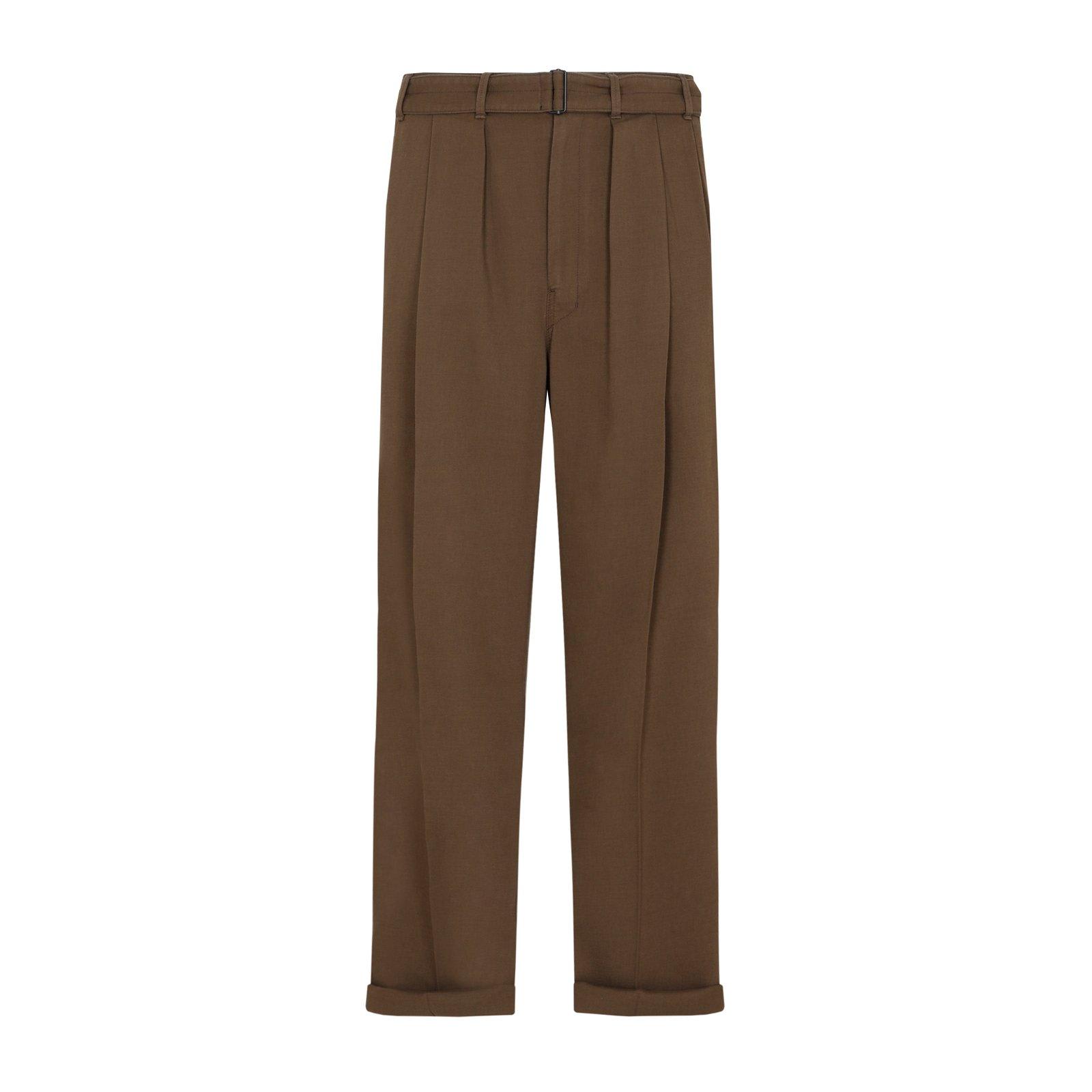 Lemaire High-rise Pleat Detailed Pants