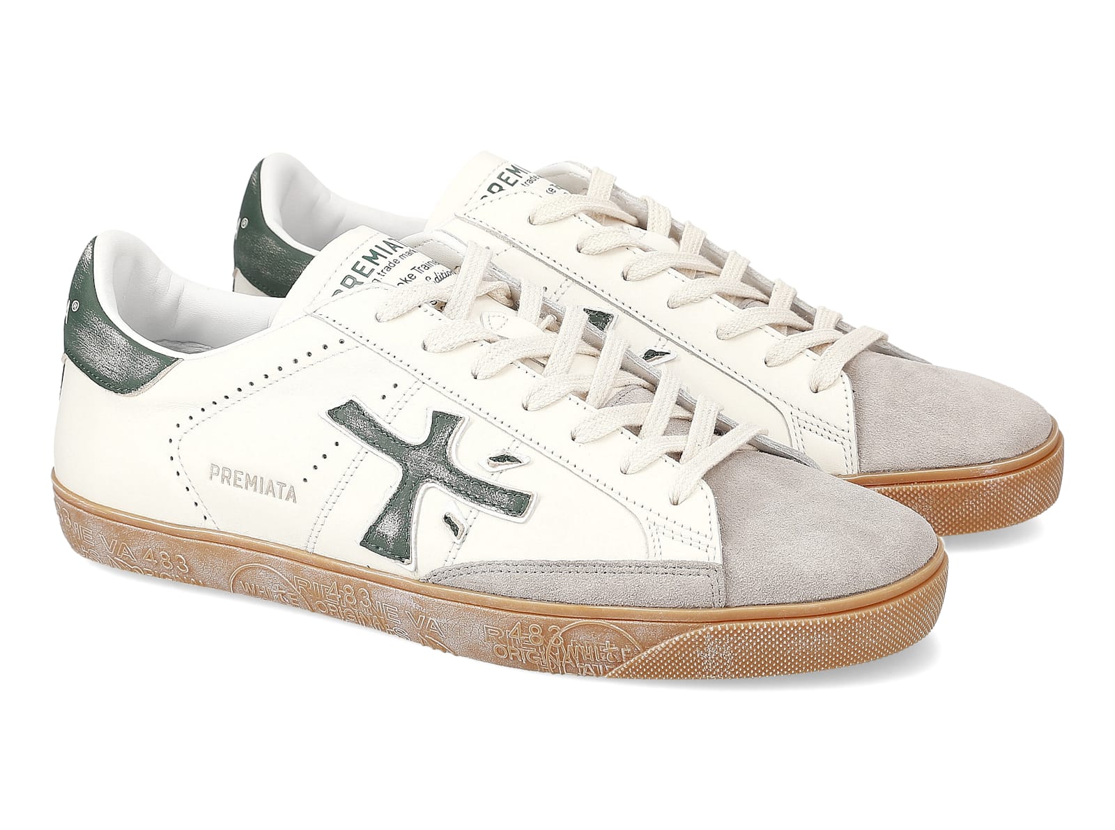 Shop Premiata Steven In White