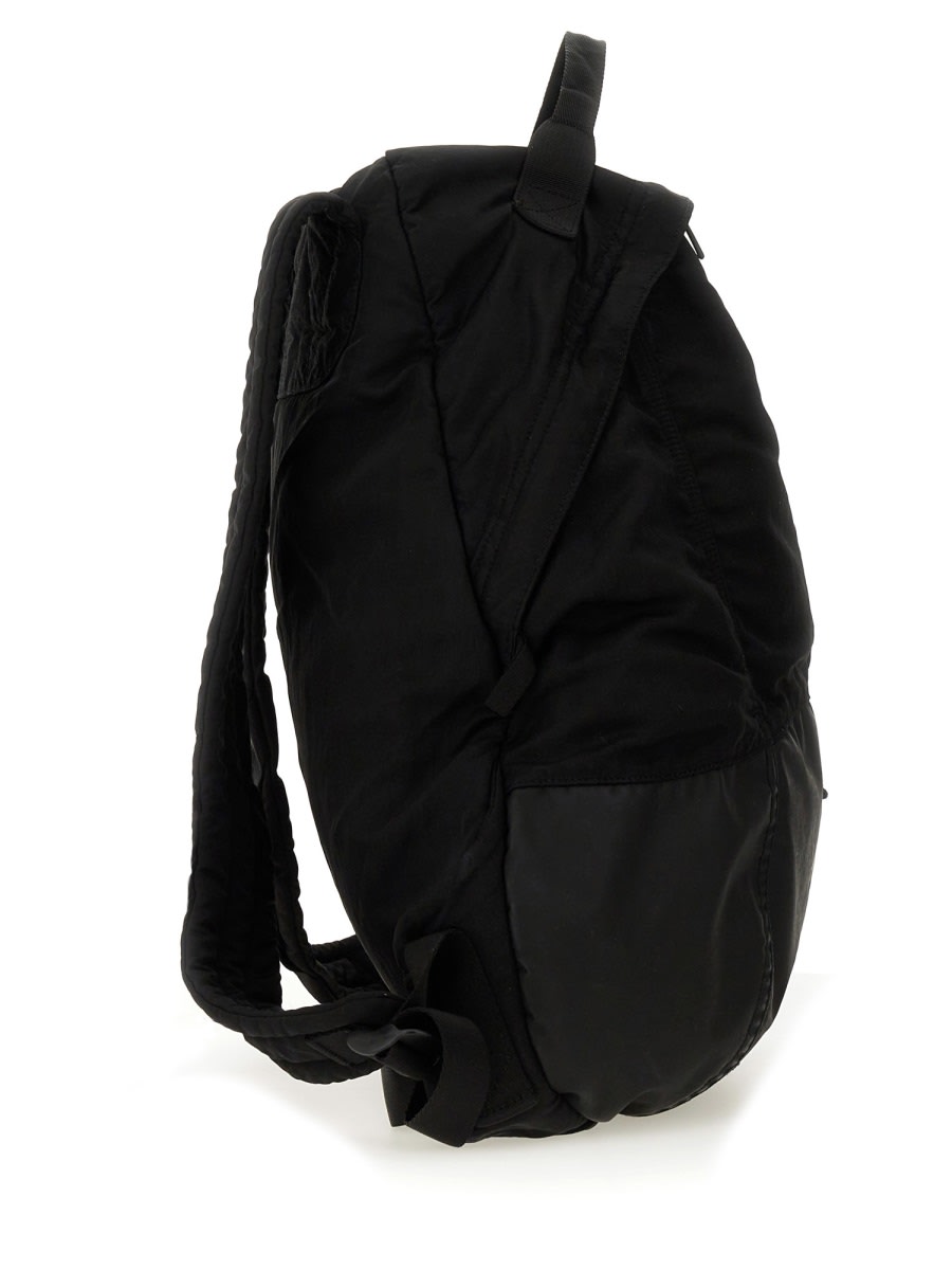 Shop C.p. Company Backpack With Logo In Black