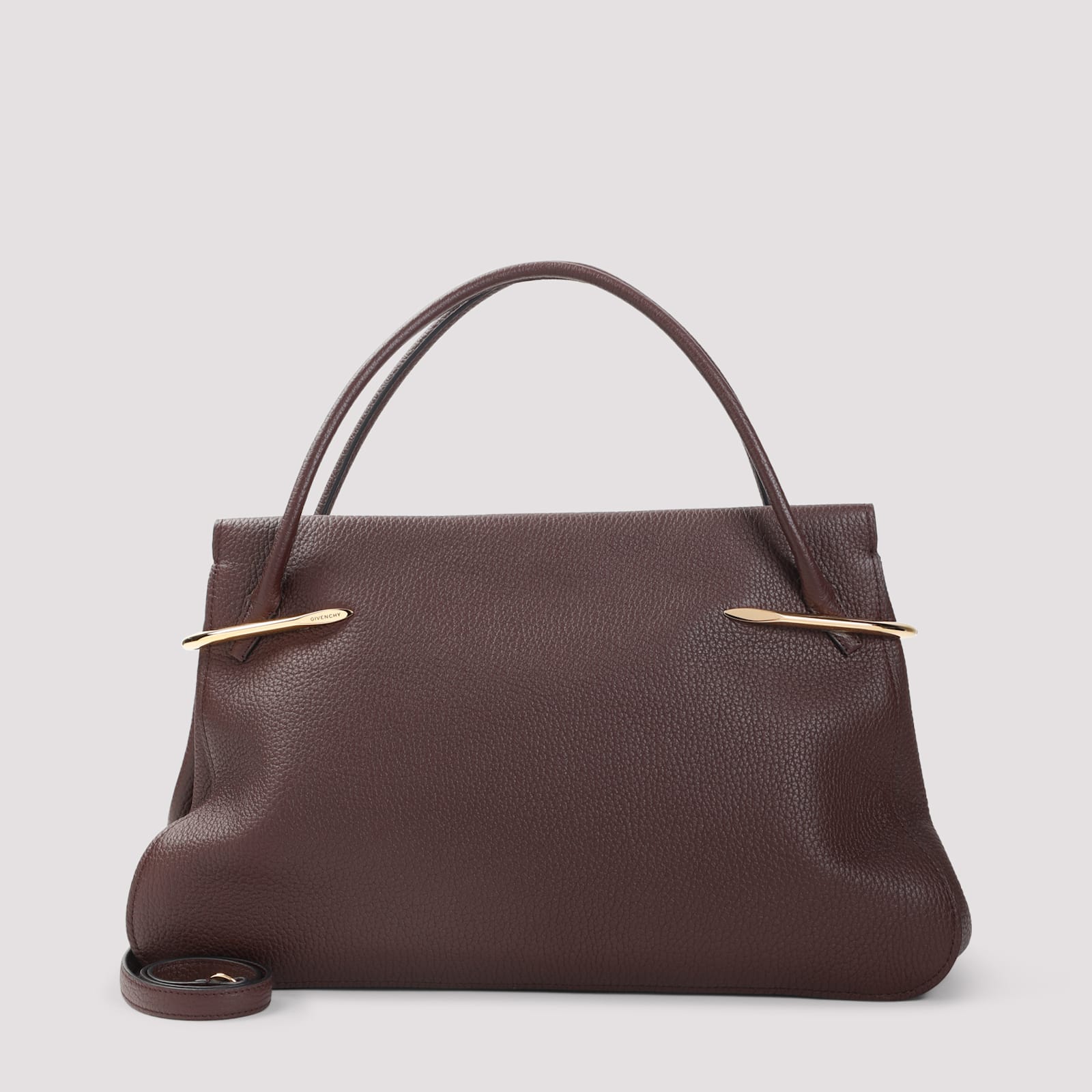 Givenchy Large Structured Shoulder Bag Gold-tone Hardware In Brown