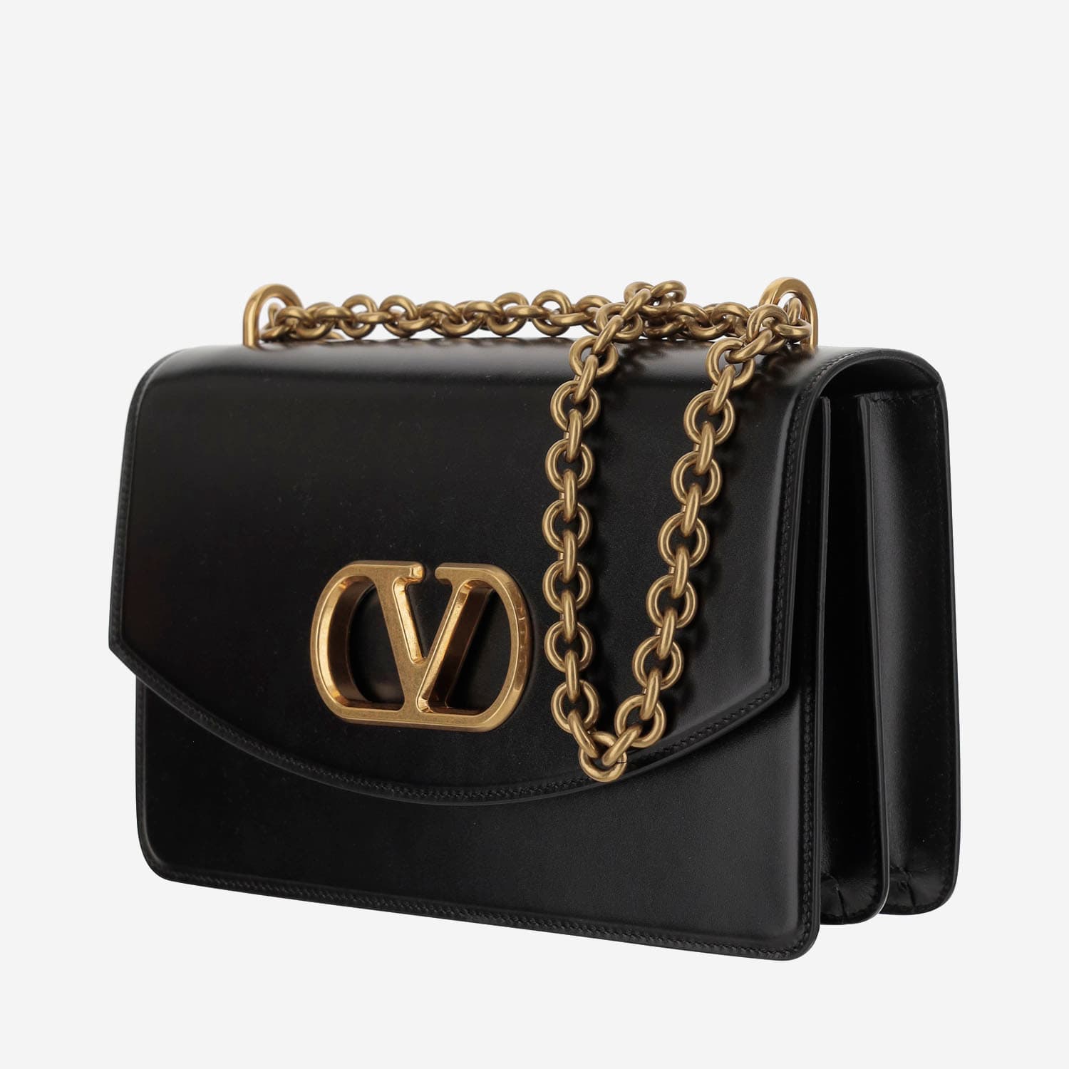 Valentino Borsa A Spalla Small In Black