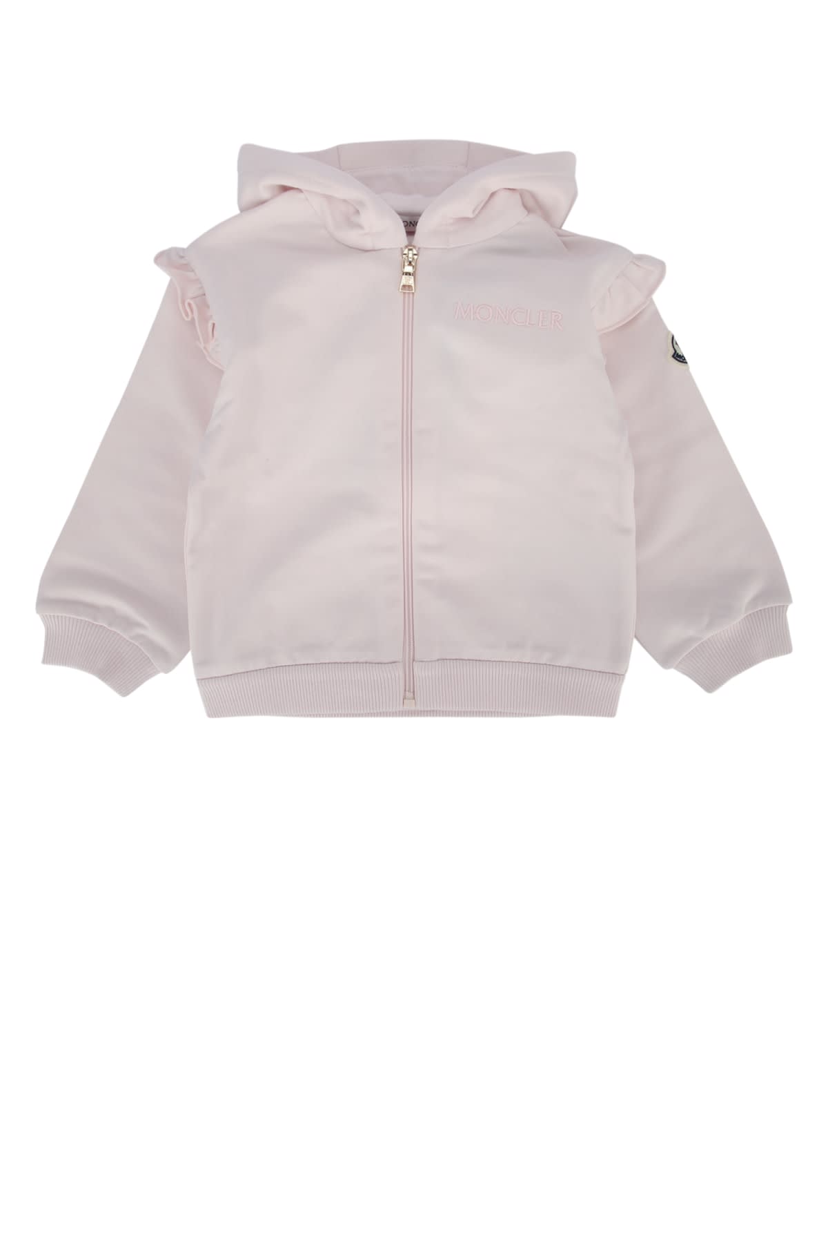 Moncler Kids' Knitwear Clothing Ensemble In Pink
