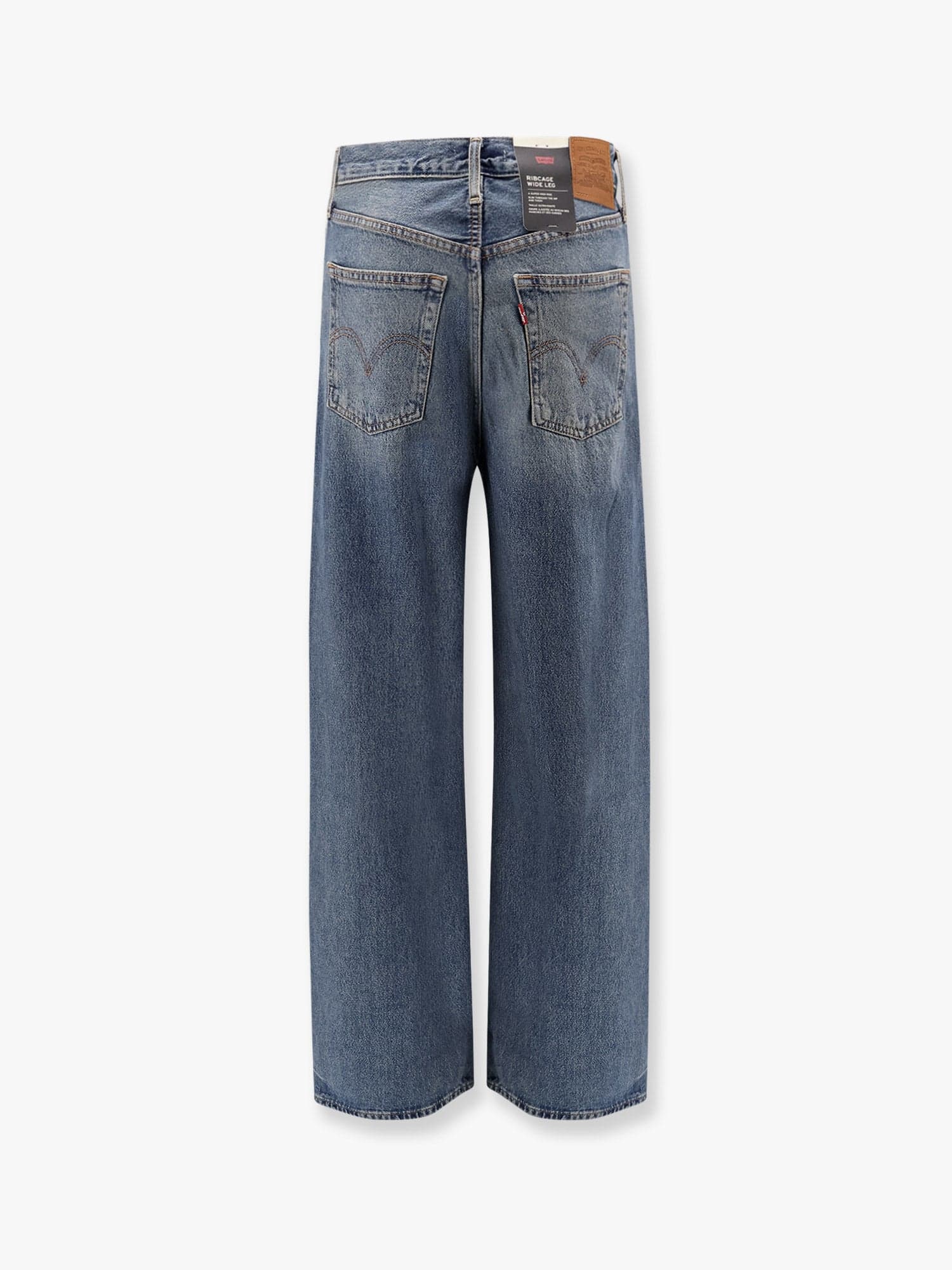 Levi's Ribcage Wide Leg Jeans In Blue