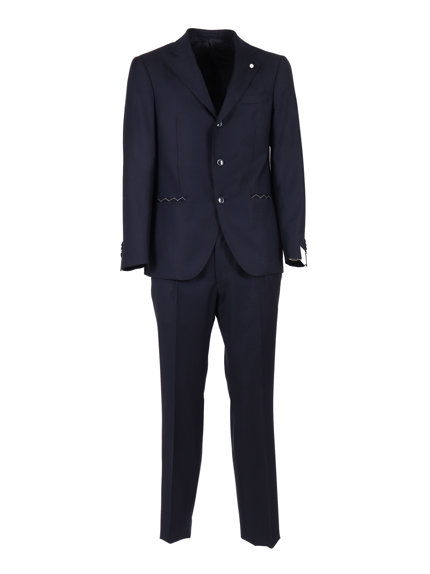 Luigi Bianchi Mantova Suit In Blue