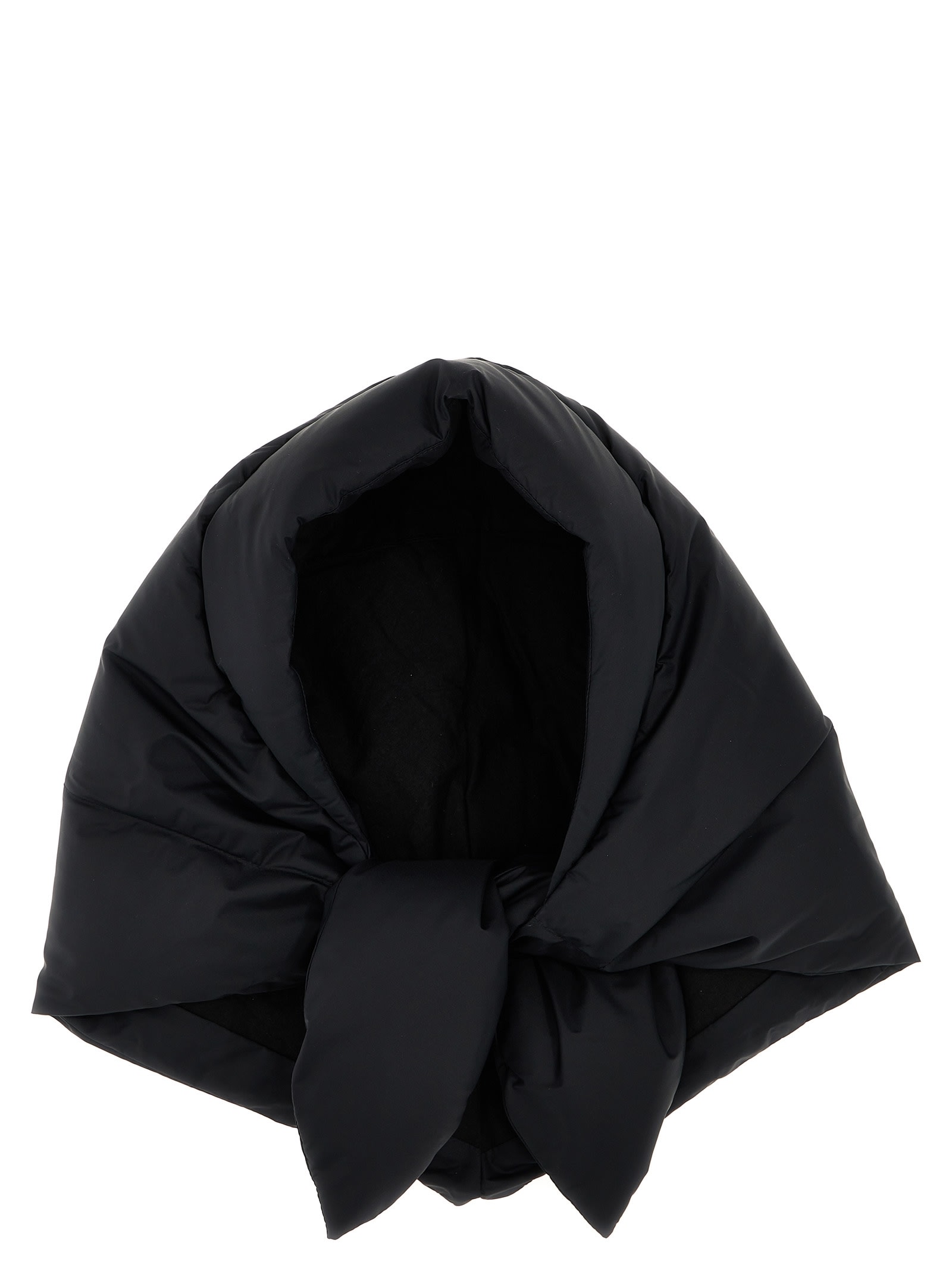 Ienki Ienki Black Hustka Hood Scarf In Black