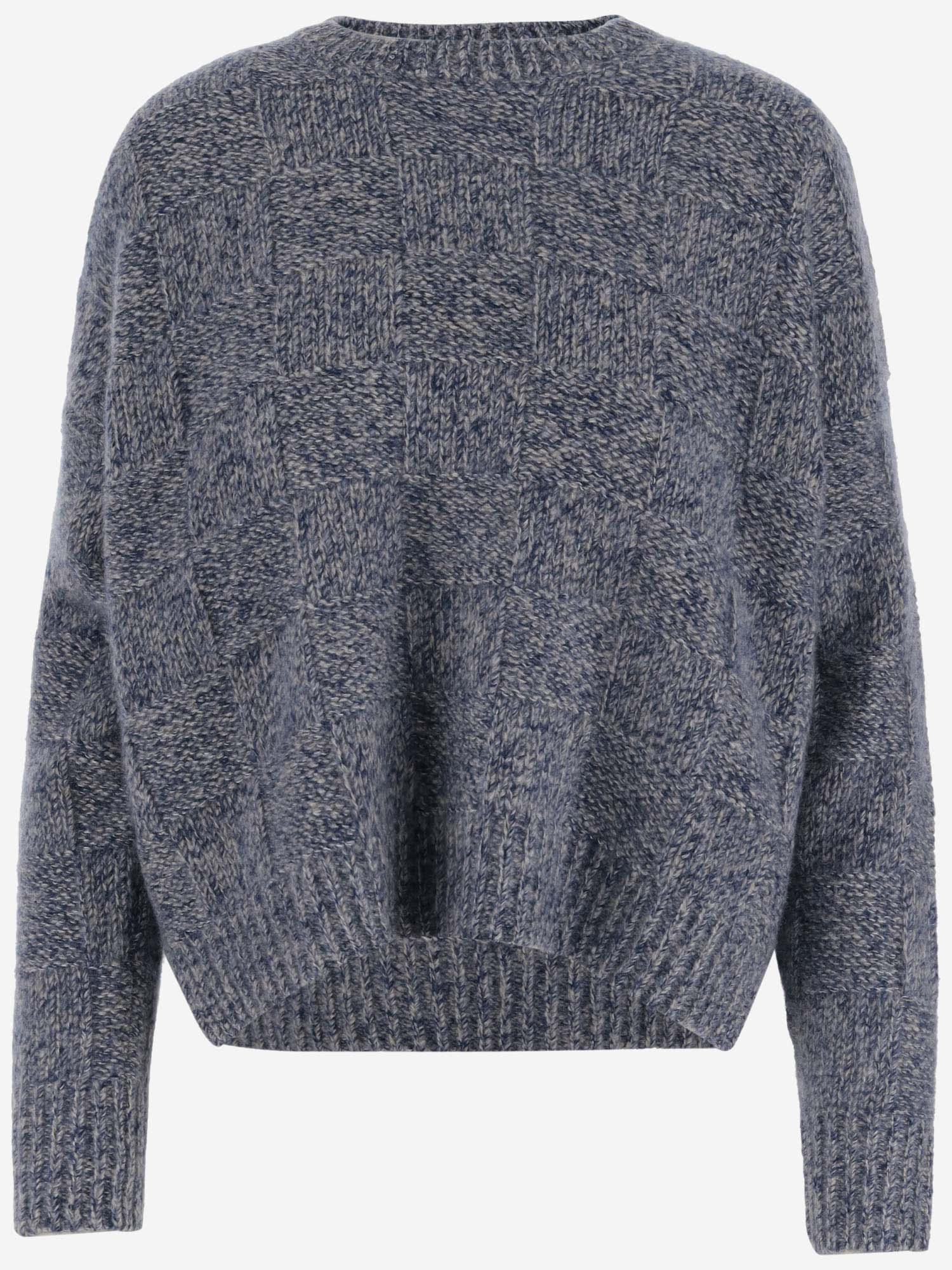 Shop Allude Cashmere And Silk Sweater In Blue