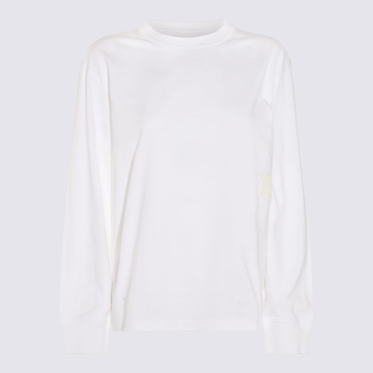 Alexander Wang White Cotton Sweatshirt