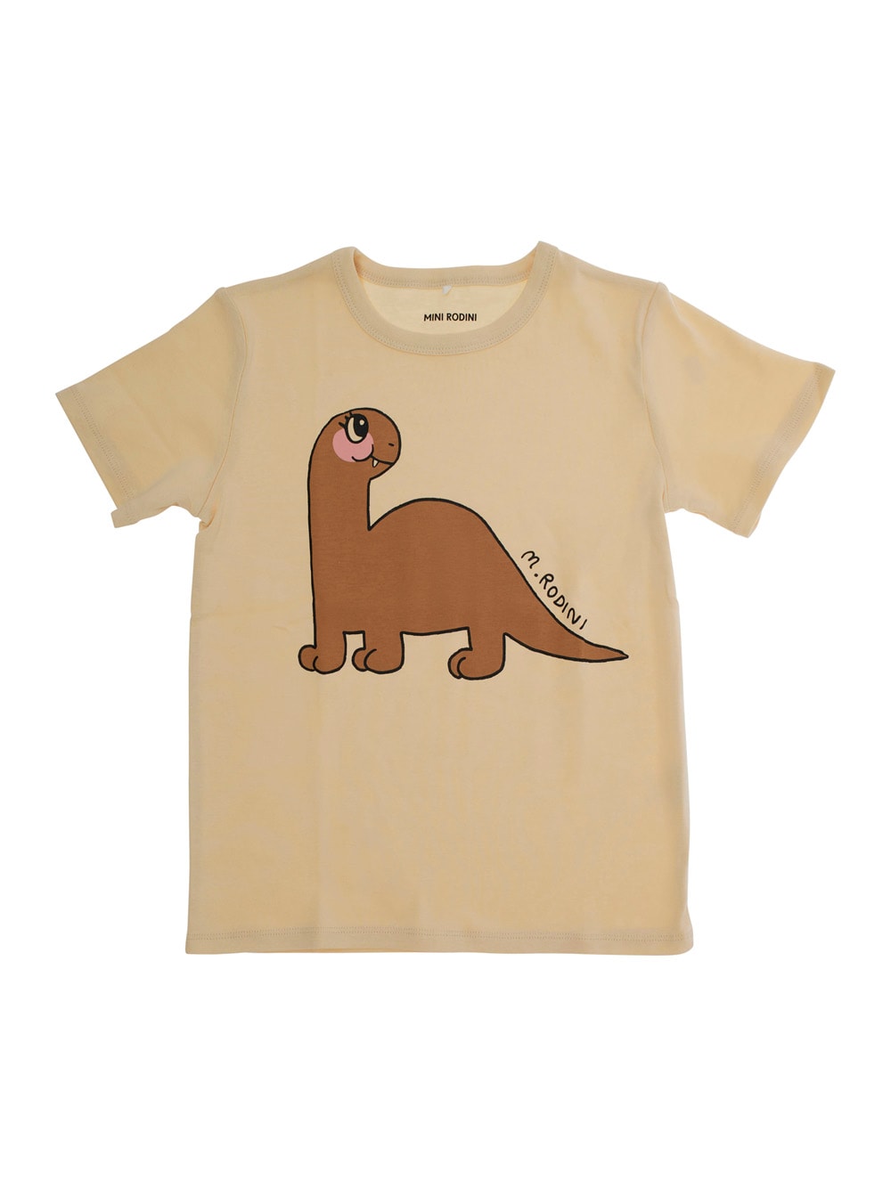 Mini Rodini Dino Print T-shirt In Neutral