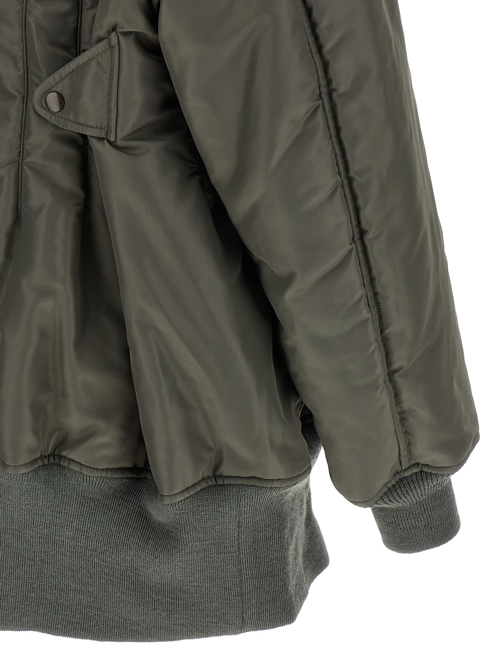 Junya Watanabe Zippered Casual Jacket In Green