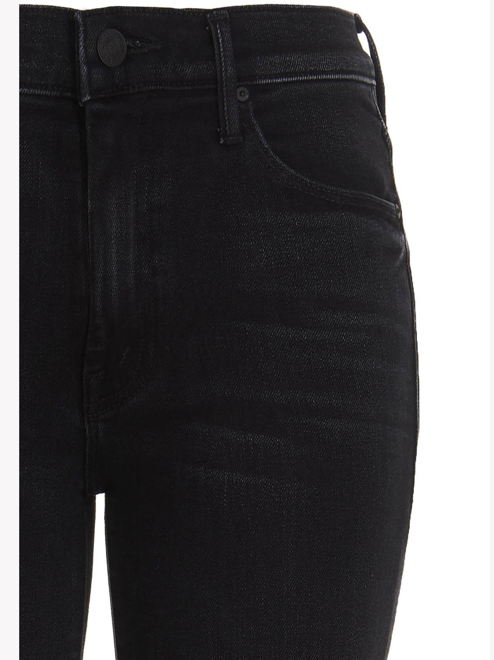 Shop Mother The Weekender Jeans In Black