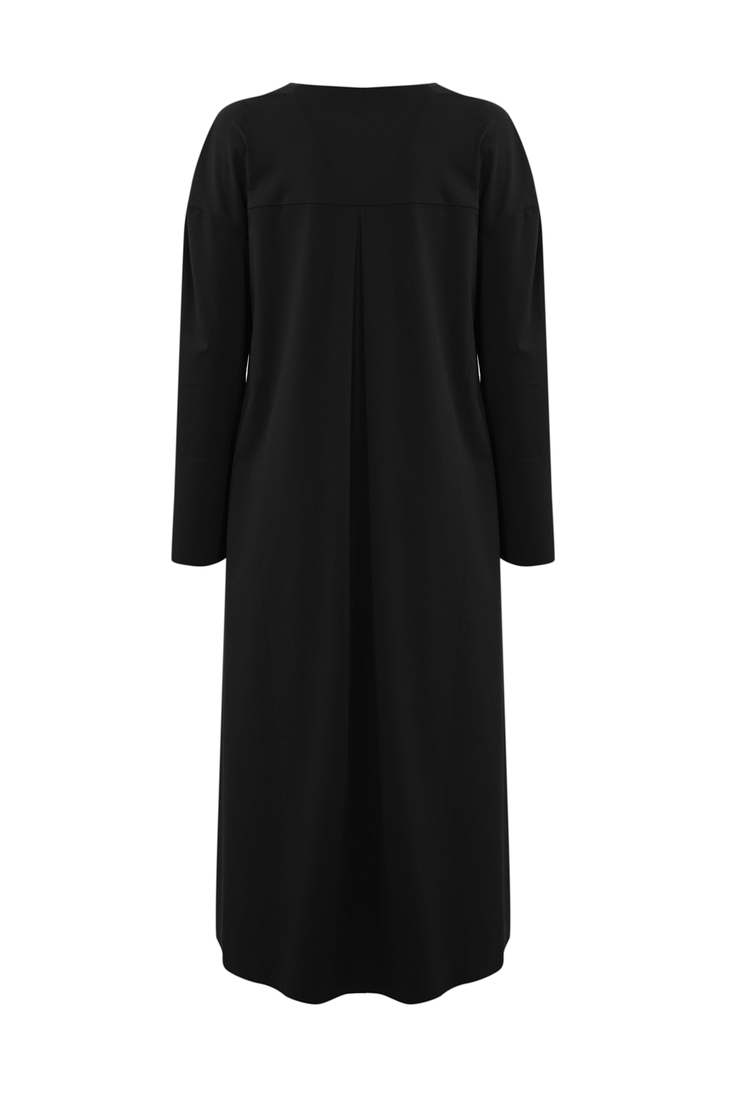 Shop Max Mara Rapace Jersey Dress In Nero