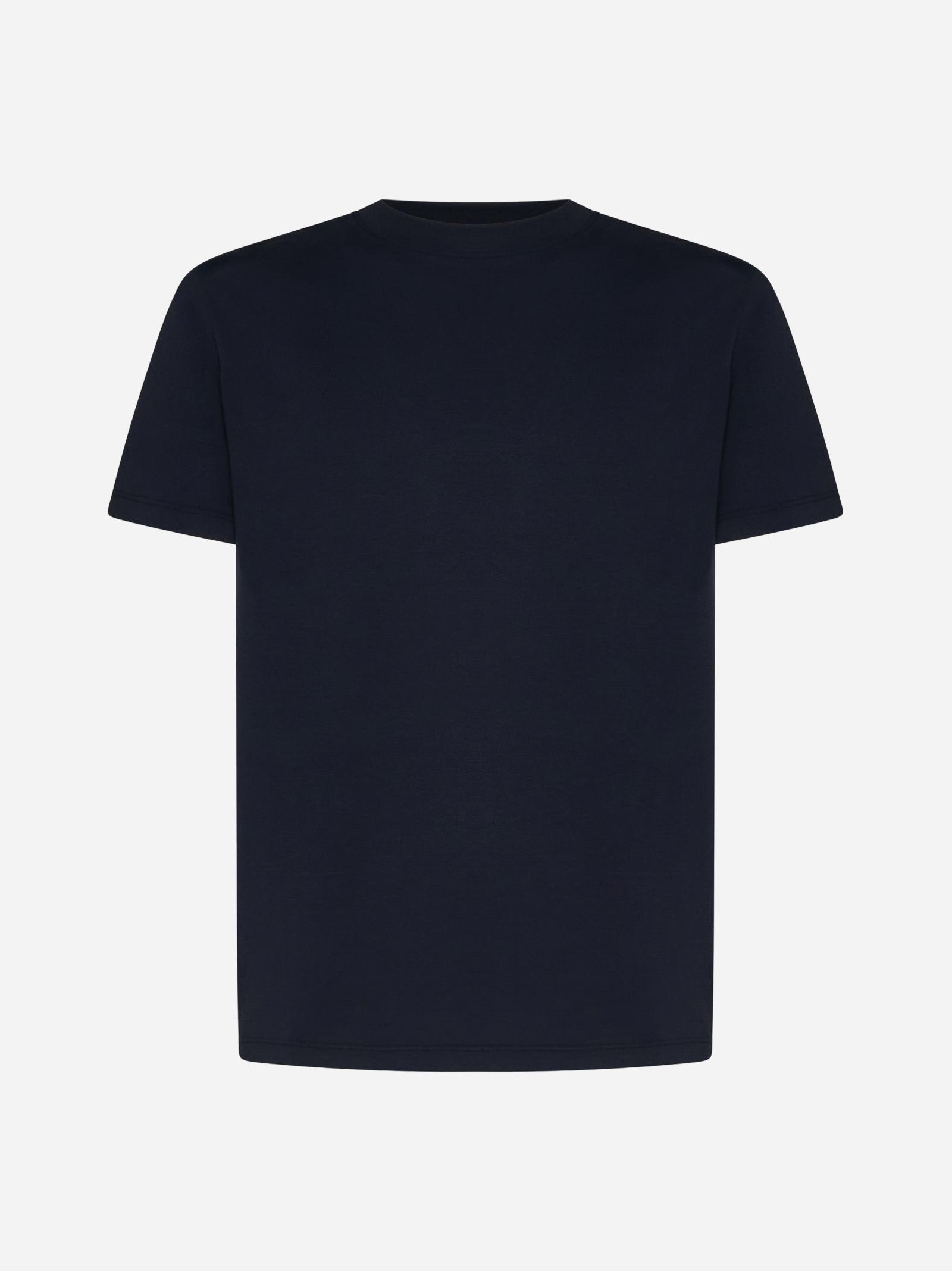 Shop Valentino Logo Cotton T-shirt