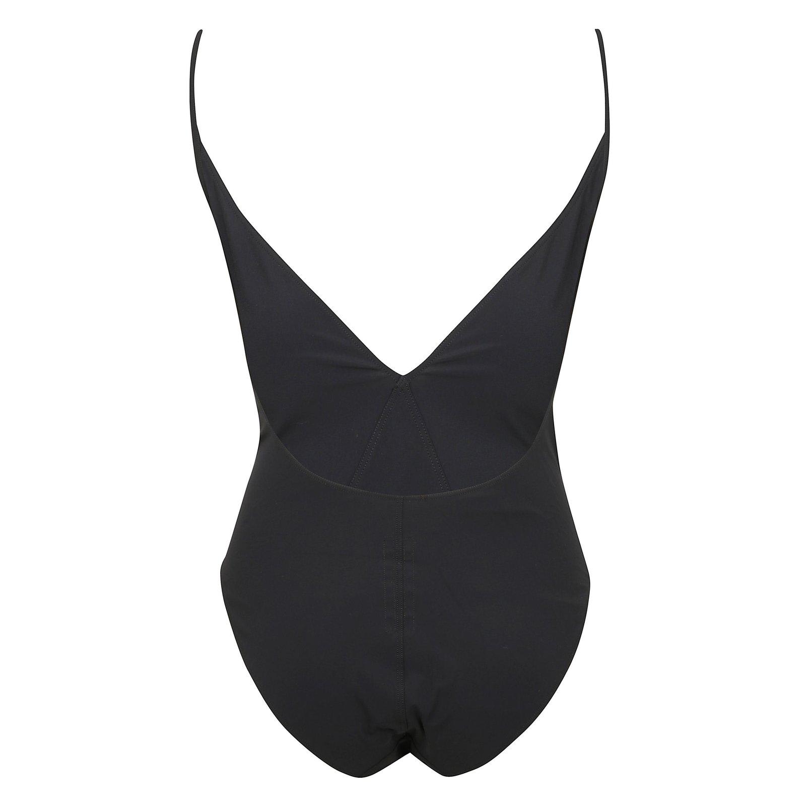 Rick Owens Backless One-piece Swimsuit