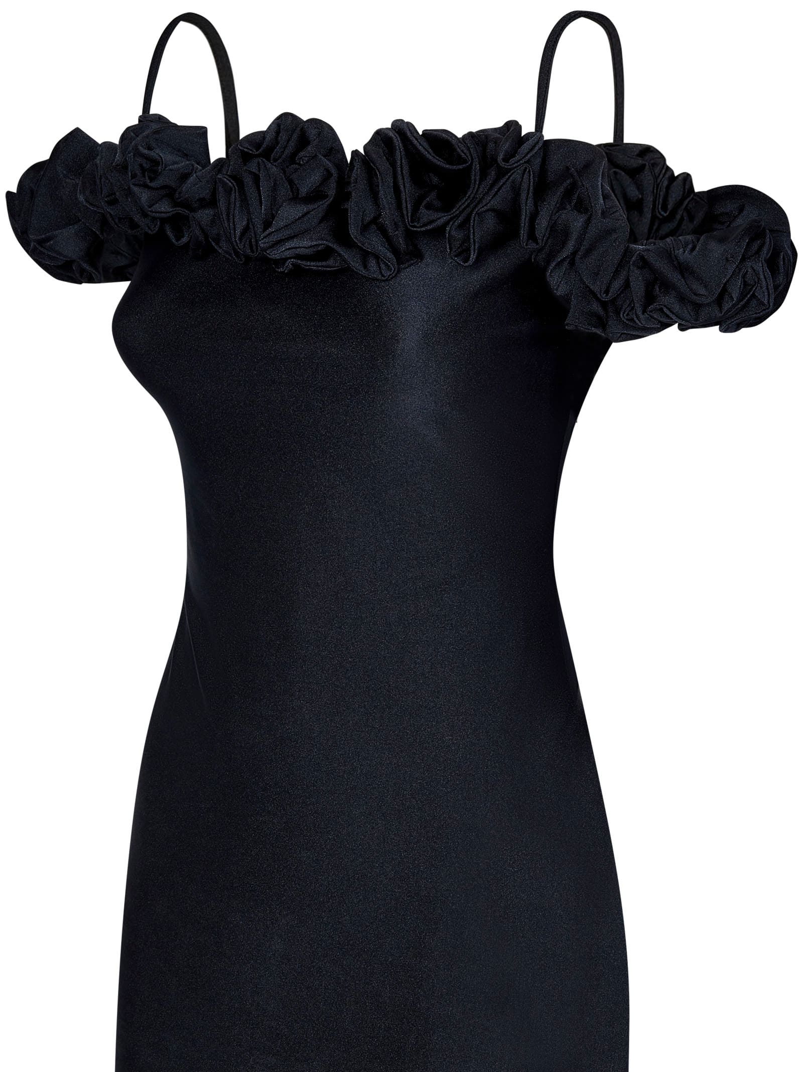 Shop Coperni Dress In Black