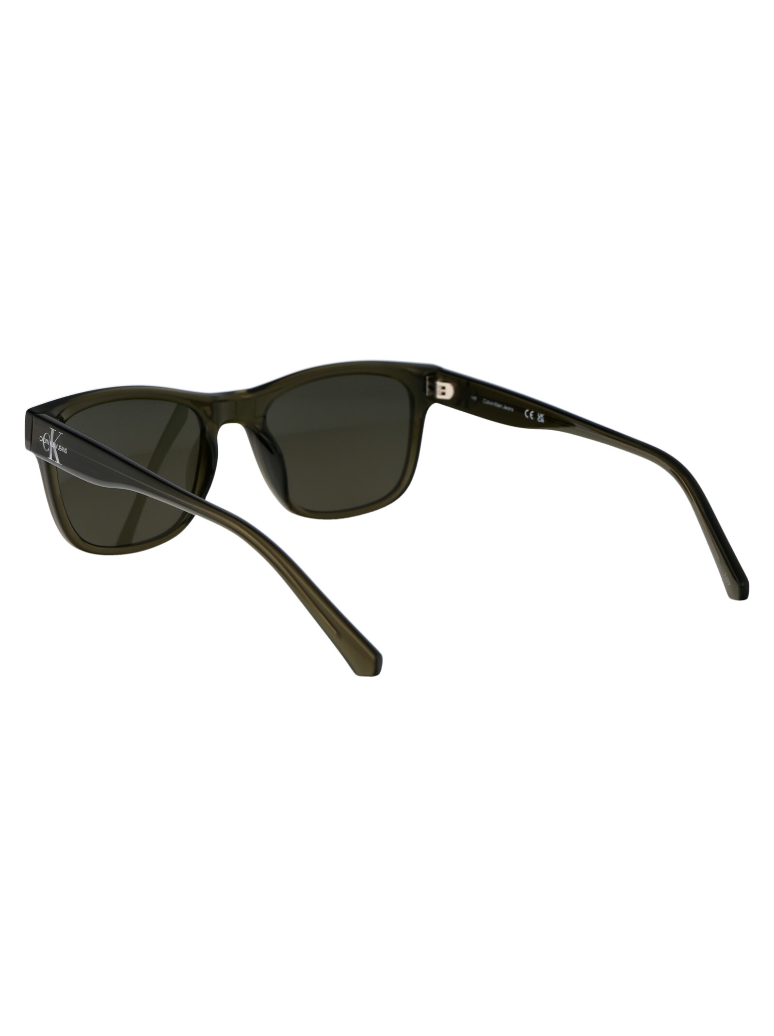 Shop Calvin Klein Jeans Est.1978 Ckj20632s Sunglasses In 314 Crystal Olive