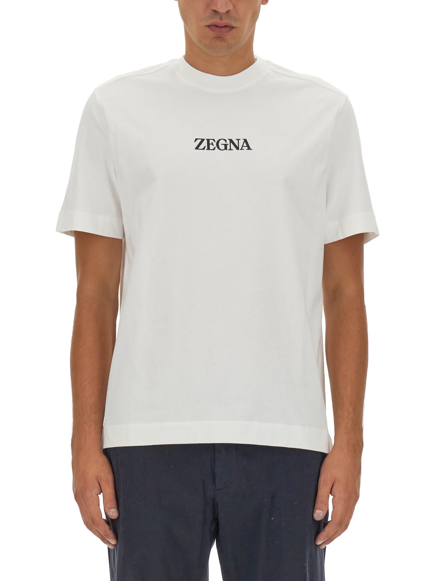 Shop Zegna Jersey T-shirt
