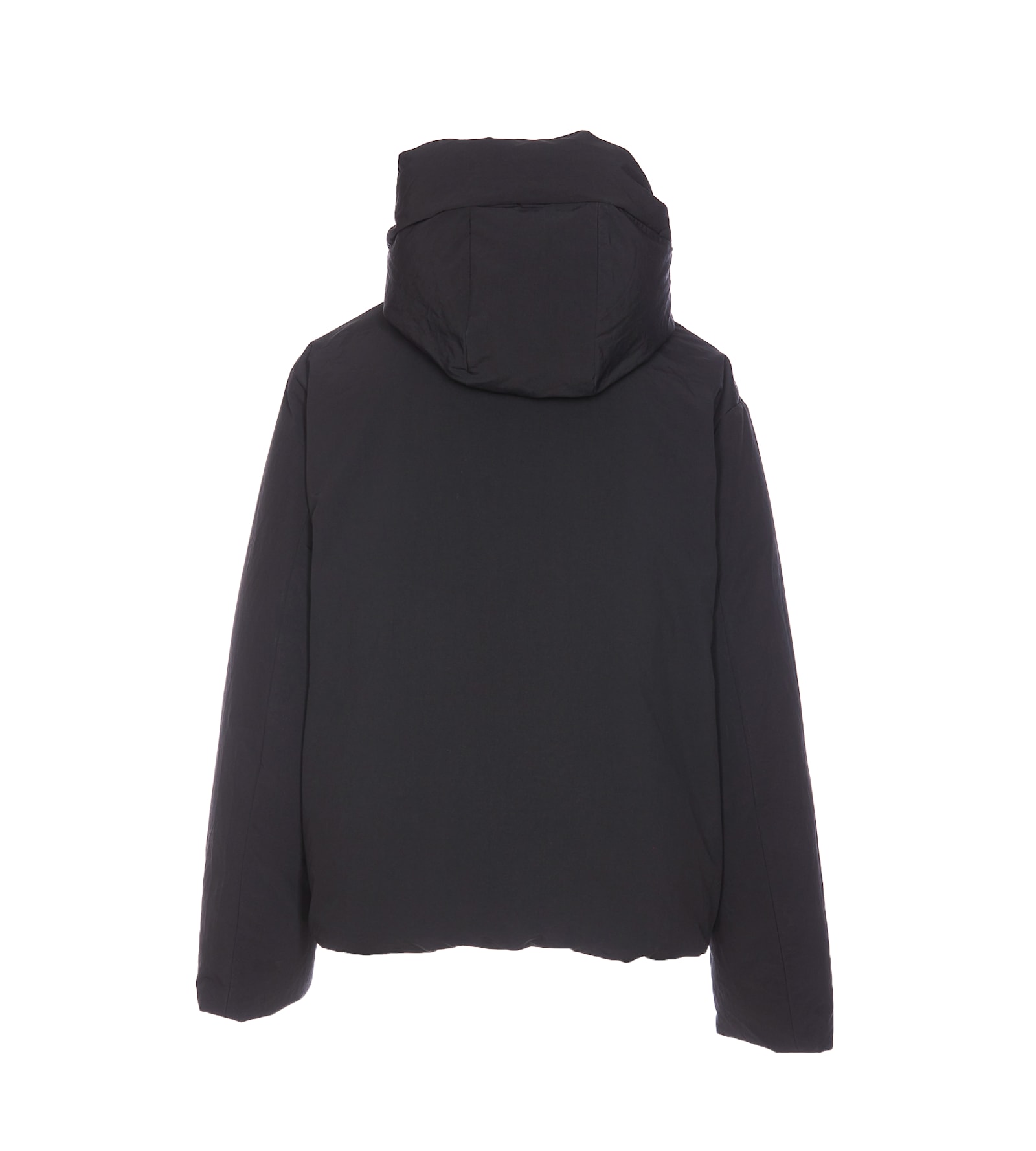 Shop Jil Sander Padded Down Jacket In Black