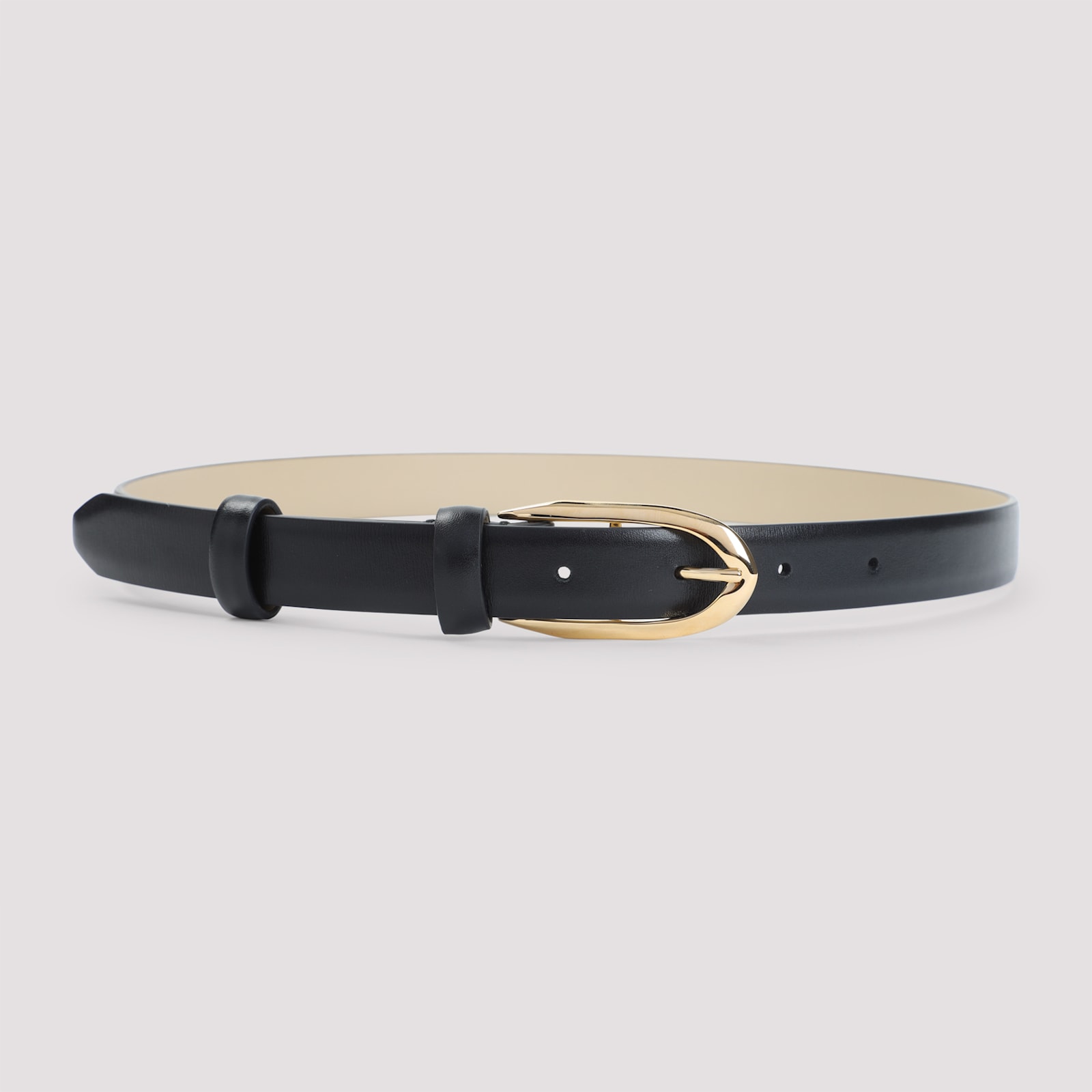 Givenchy Adjustable Belt Gold-tone Buckle In Black