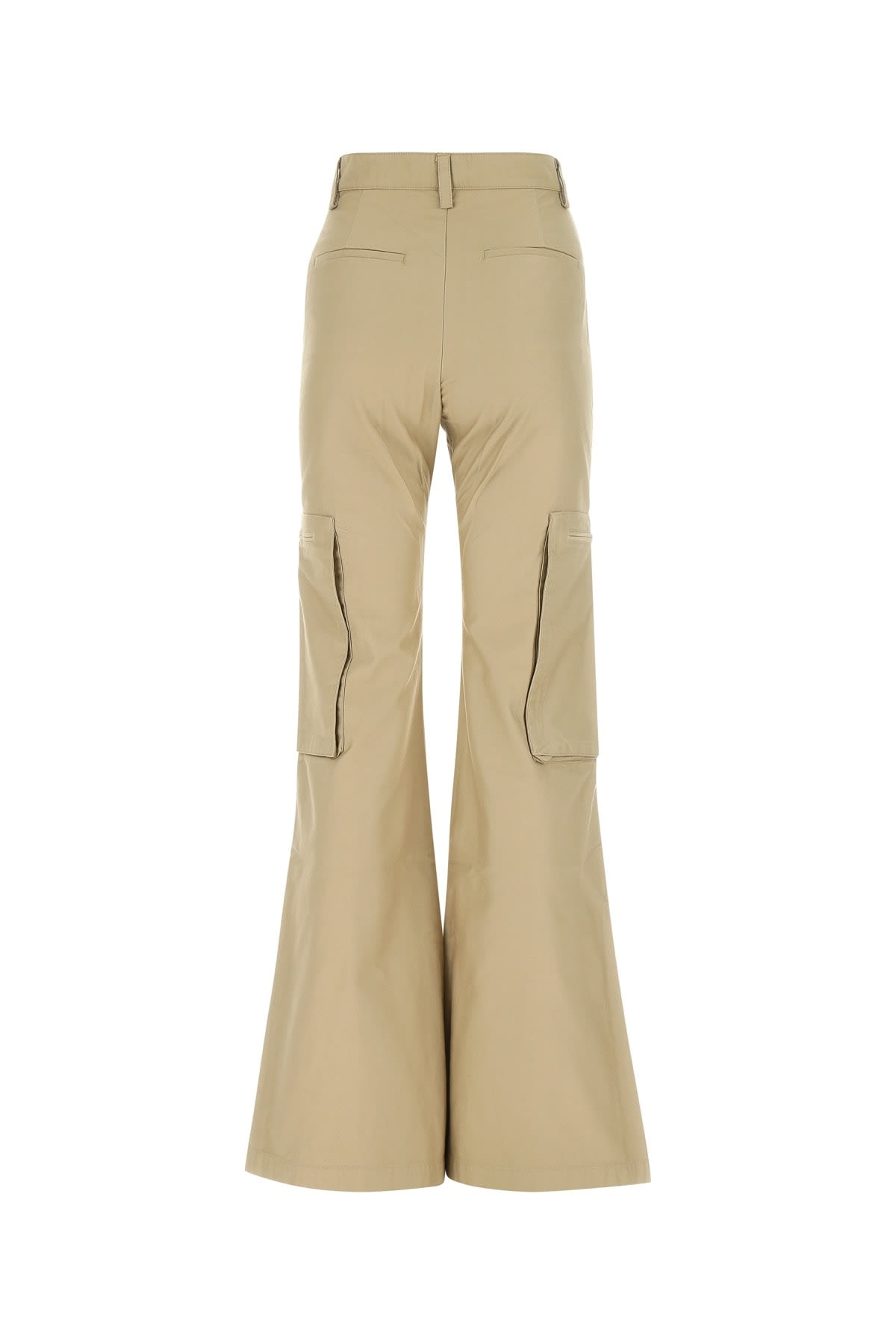 Amiri Beige Cotton Blend Pant In 845