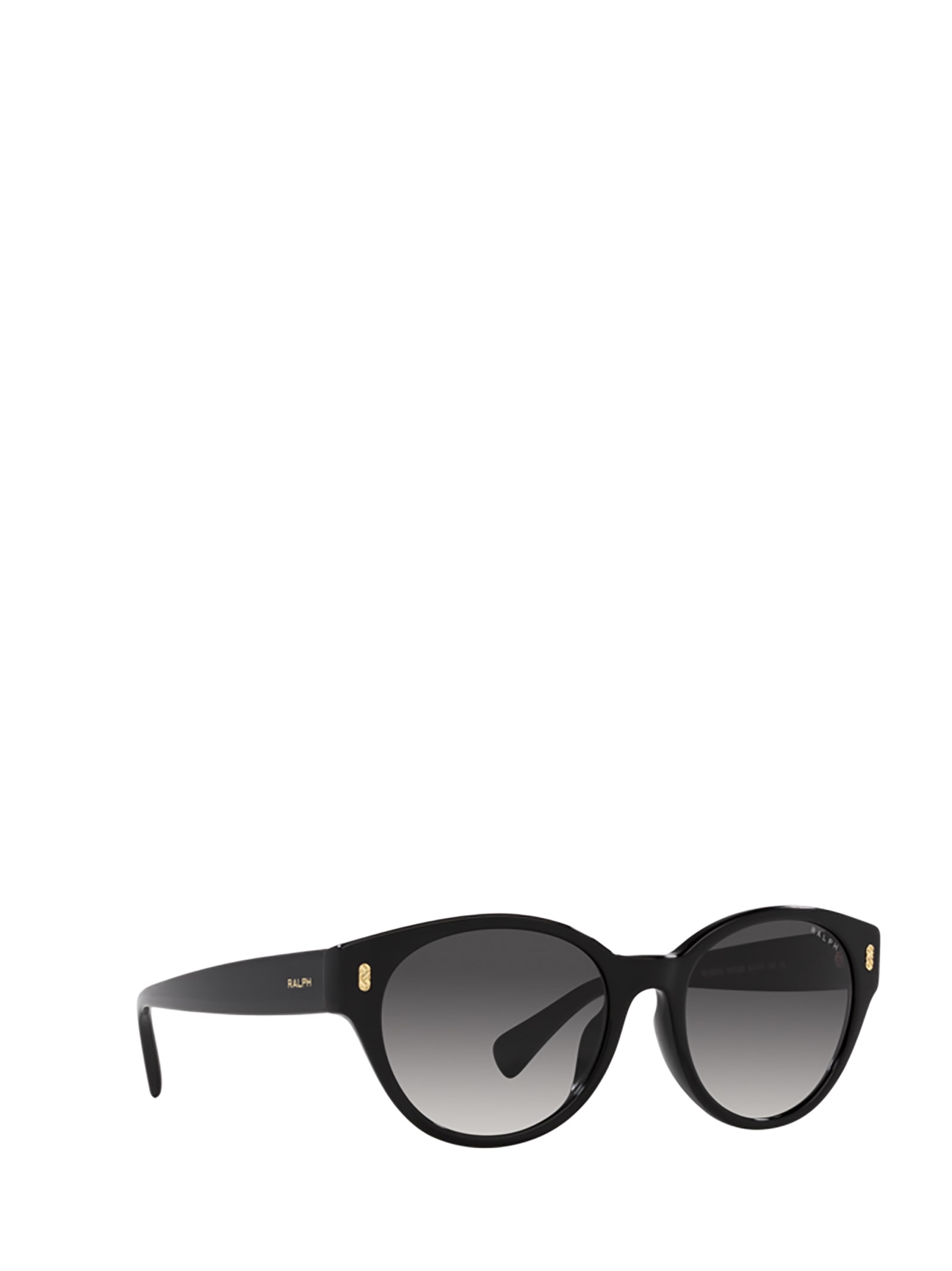 Shop Polo Ralph Lauren Ra5302u Shiny Black Sunglasses